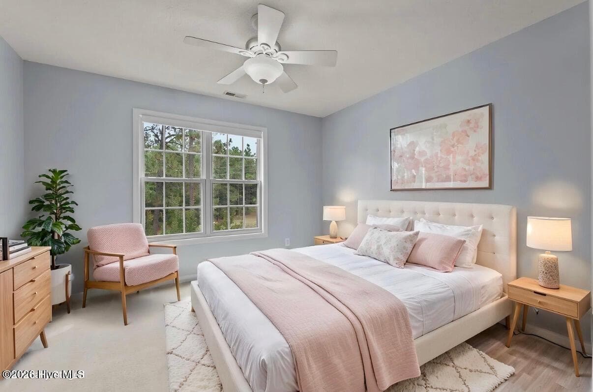 Virtually Staged Bedroom #2 - 1316 Devonshire Trail, Aberdeen, NC 28315