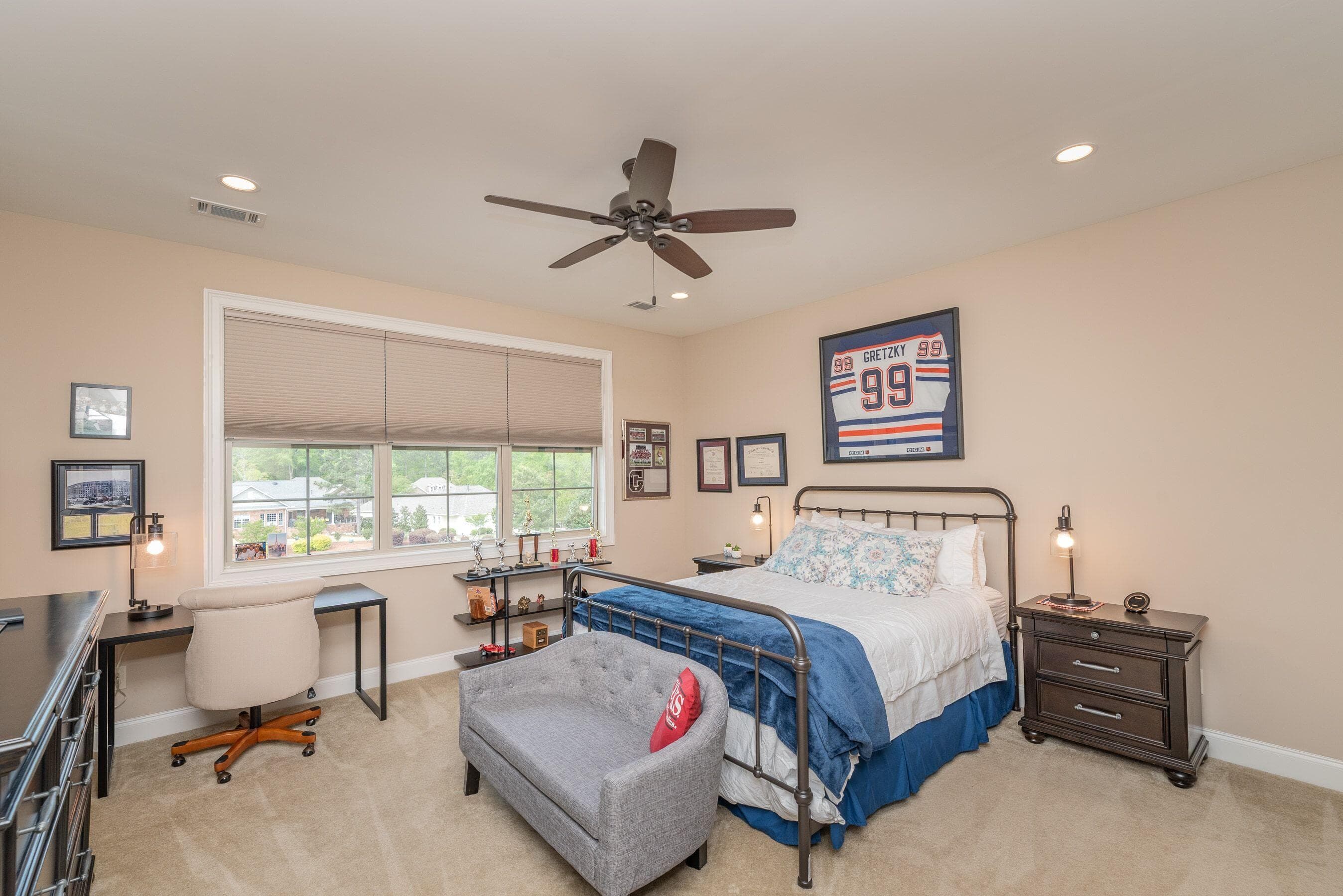 4th Bedroom or hobby room - 207 Quiet Oak Court, Aiken, SC 29803