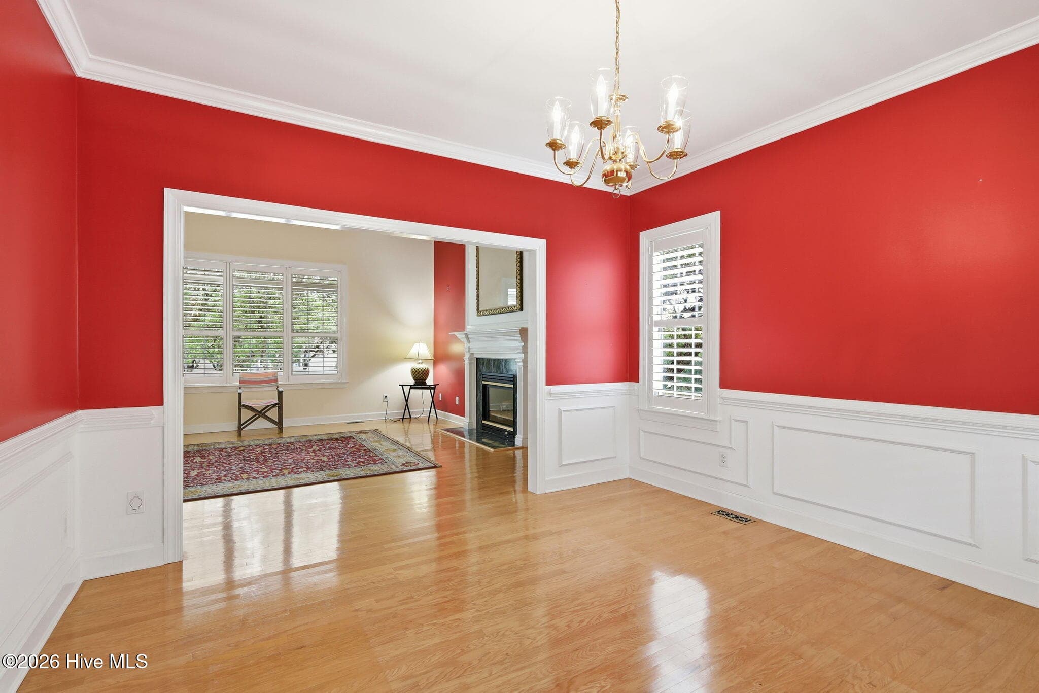 Dining room (before) - 104 Talford Drive, Atlantic Beach, NC 28512