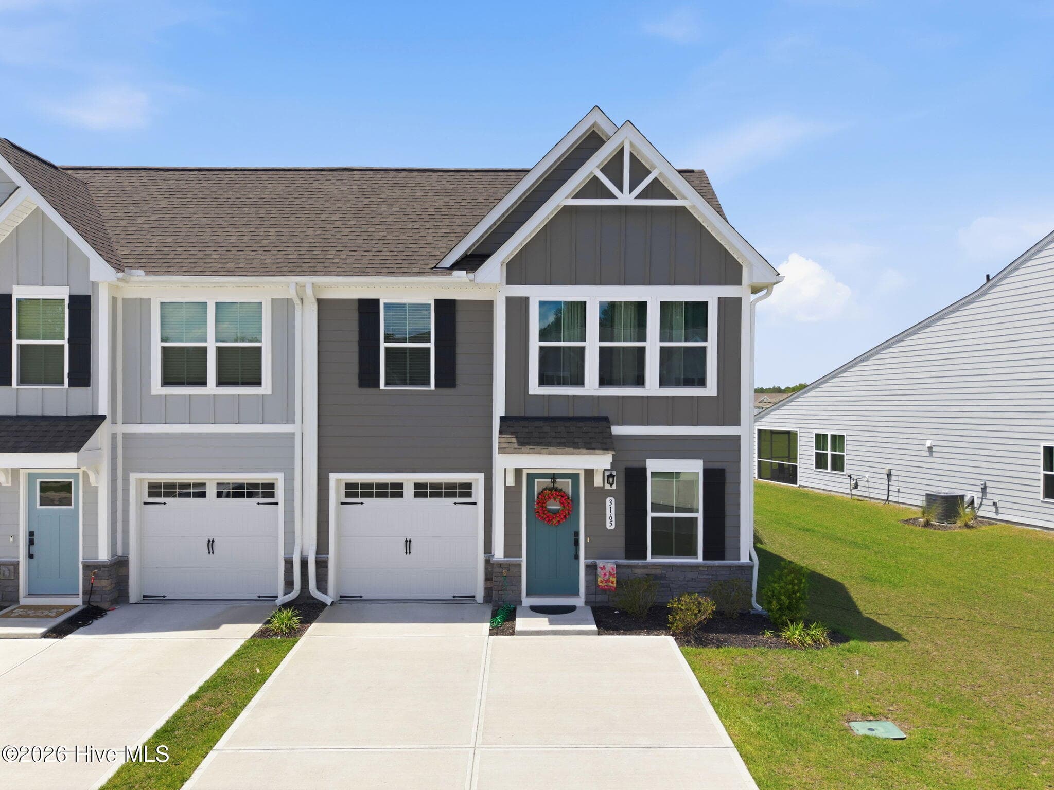 Front Elevation - 3165 Edgehill Drive, Leland, NC 28451