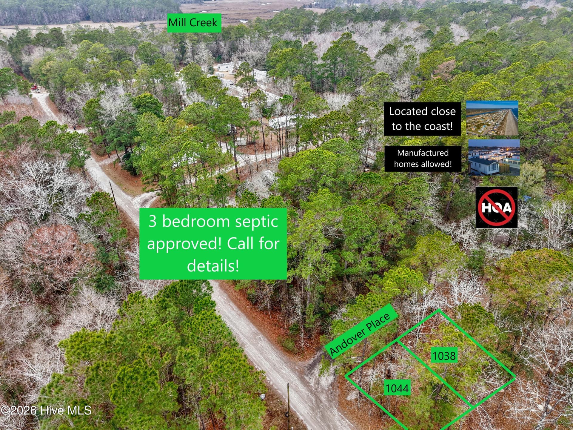 Mobile Home Lot at 1038 Andover Place SE, Bolivia, NC 28422, photo 12 of 17