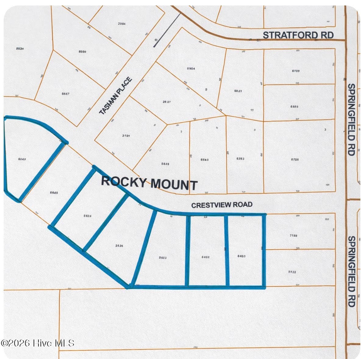 Lot 7 7 Crestview Road, Rocky Mount, NC 27801