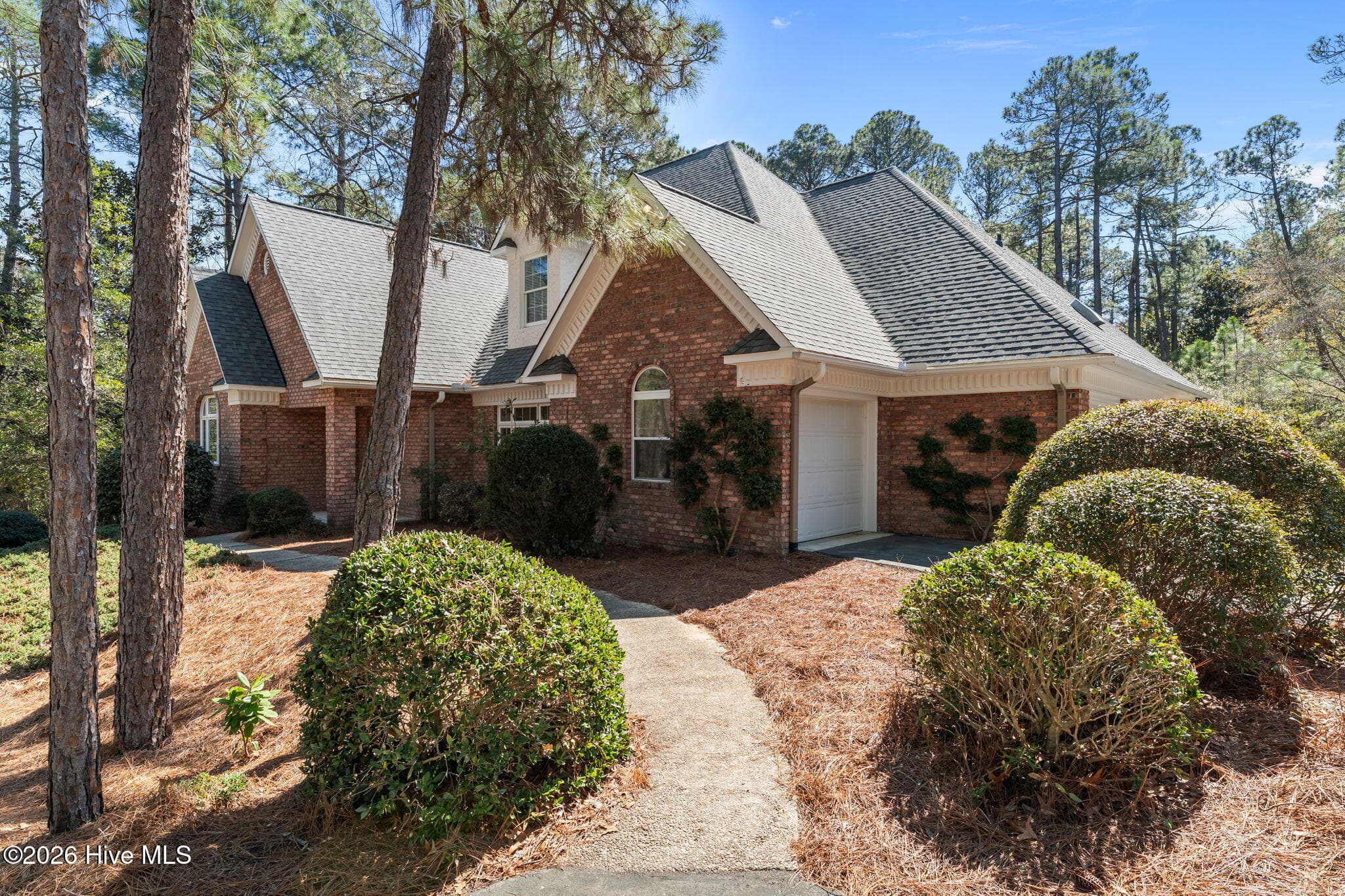 Walk way to the front entrance. - 22 Lochmere Drive, Pinehurst, NC 28374