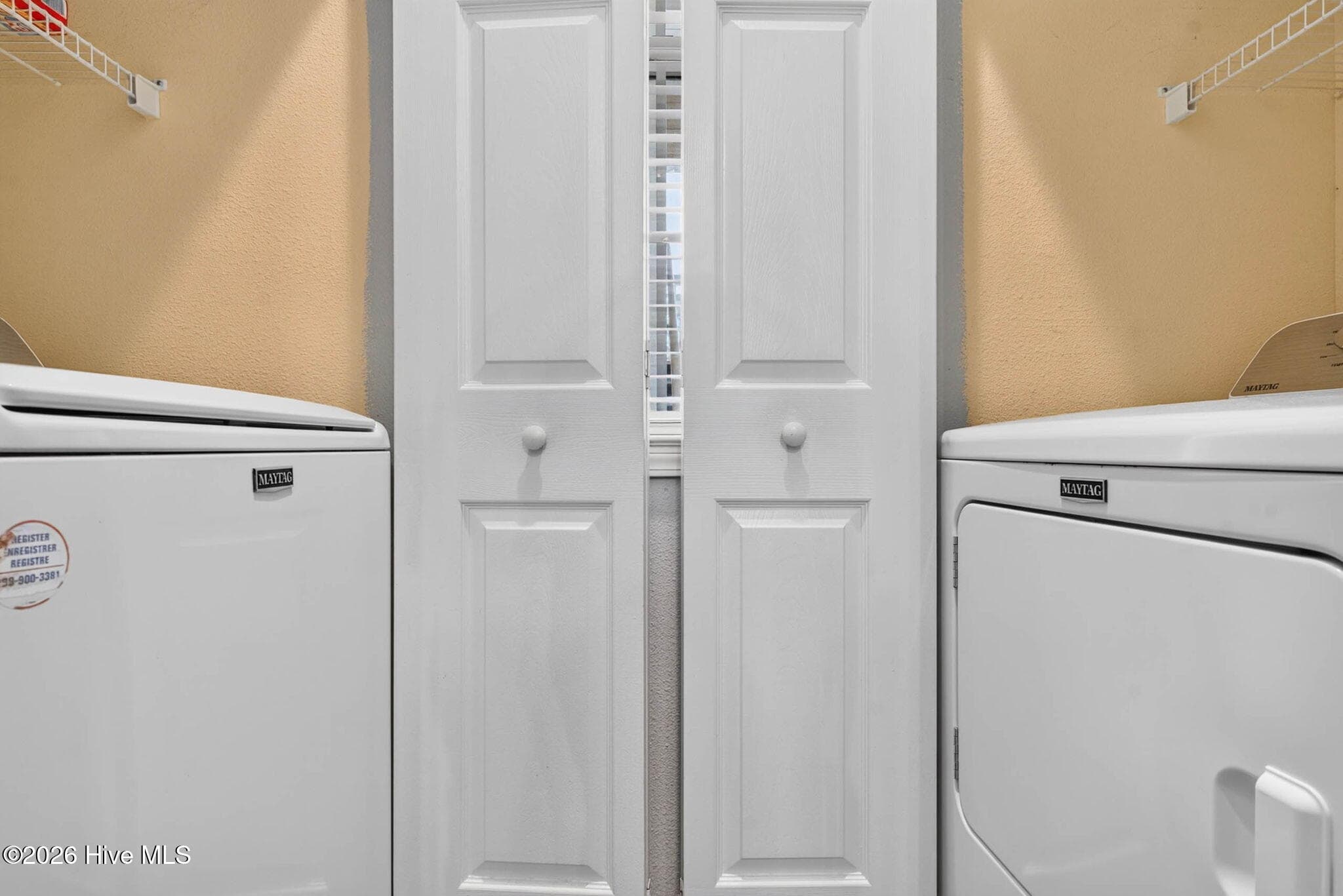 Washer/Dryer in Kitchen area - 874 Great Egret Circle SW 7a, Sunset Beach, NC 28468