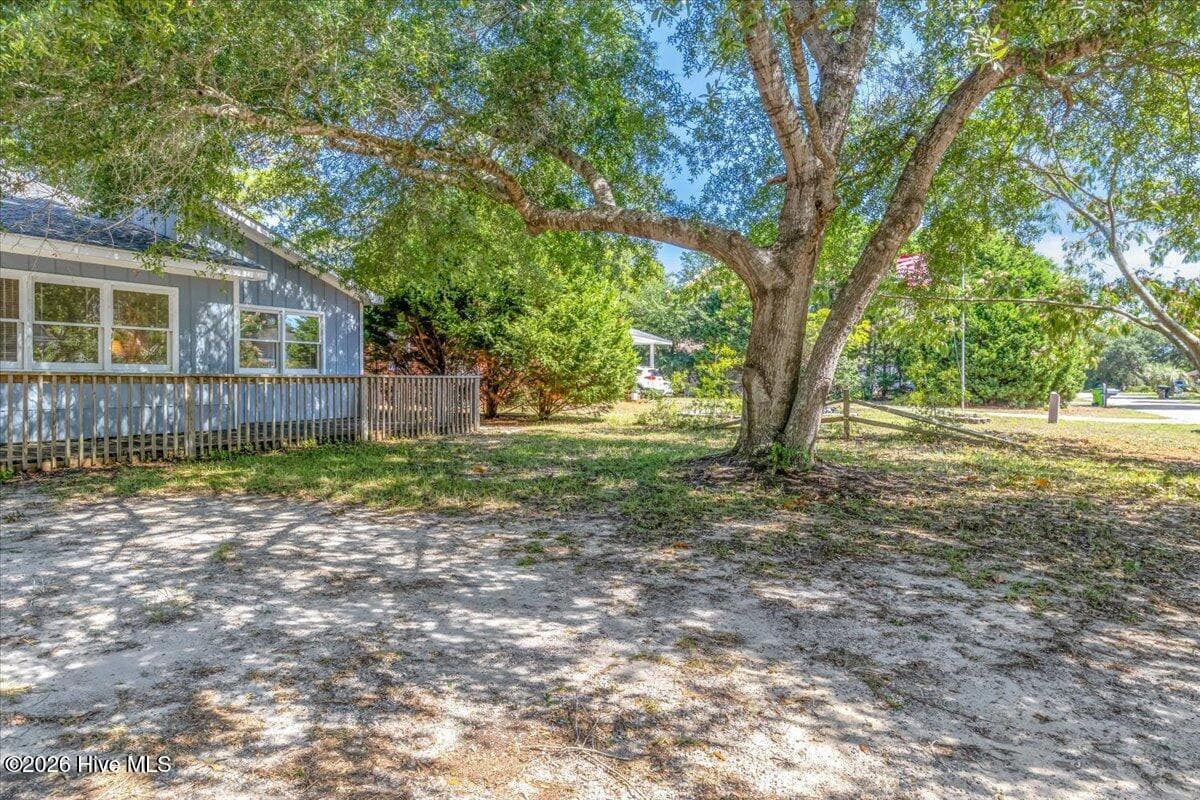 Gorgeous tree in front yard! - 109 NE 30th Street, Oak Island, NC 28465