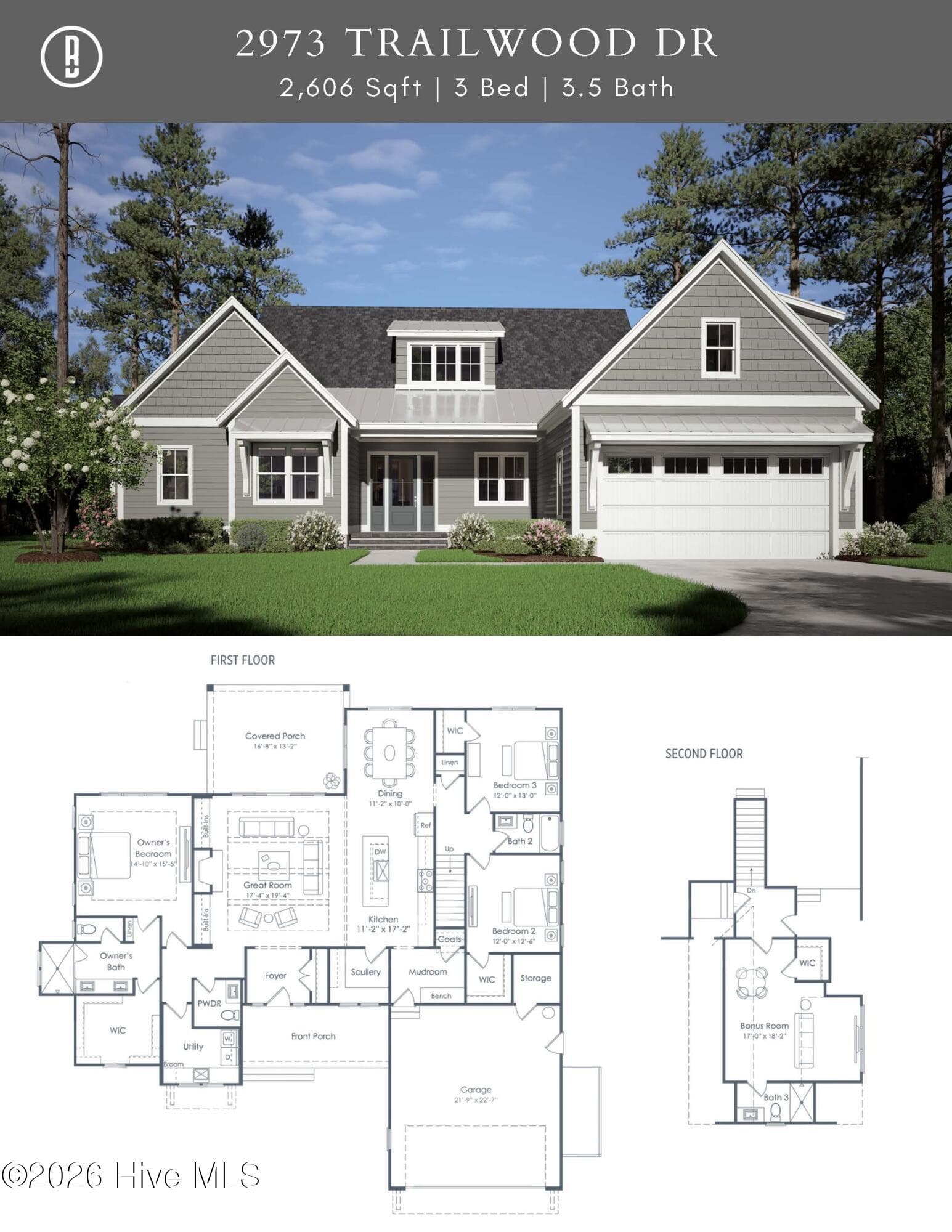 2973 Trailwood Drive SE, Southport, NC 28461