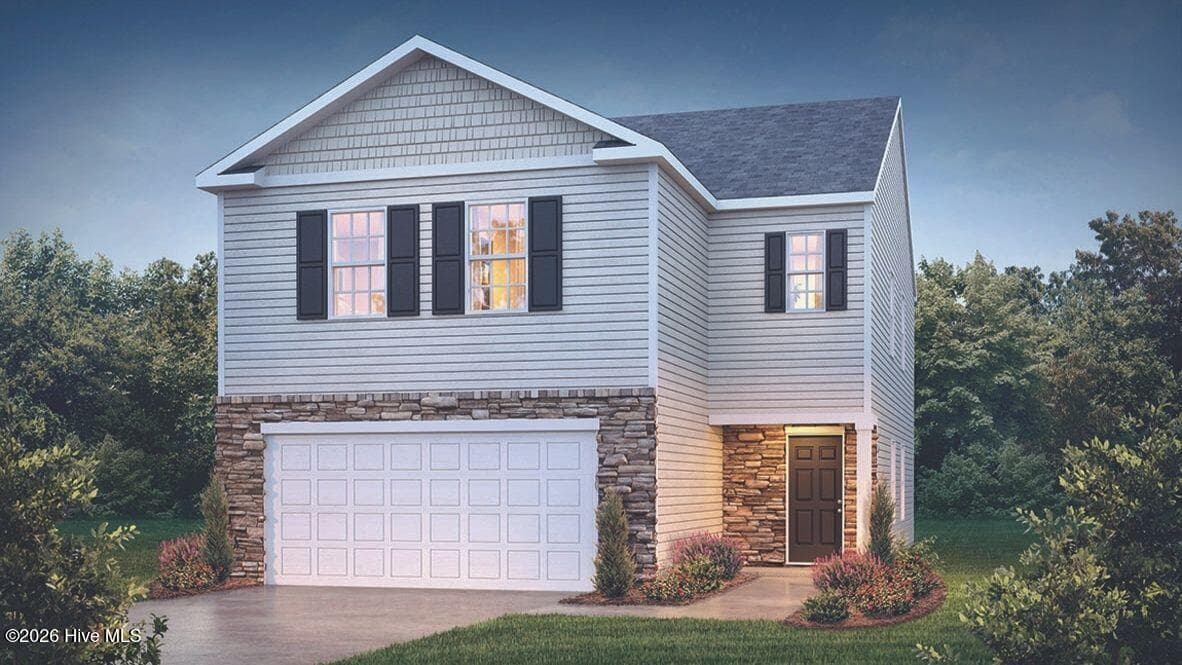 Elston J rendering - 2104 Montalvan Drive, Greenville, NC 27834
