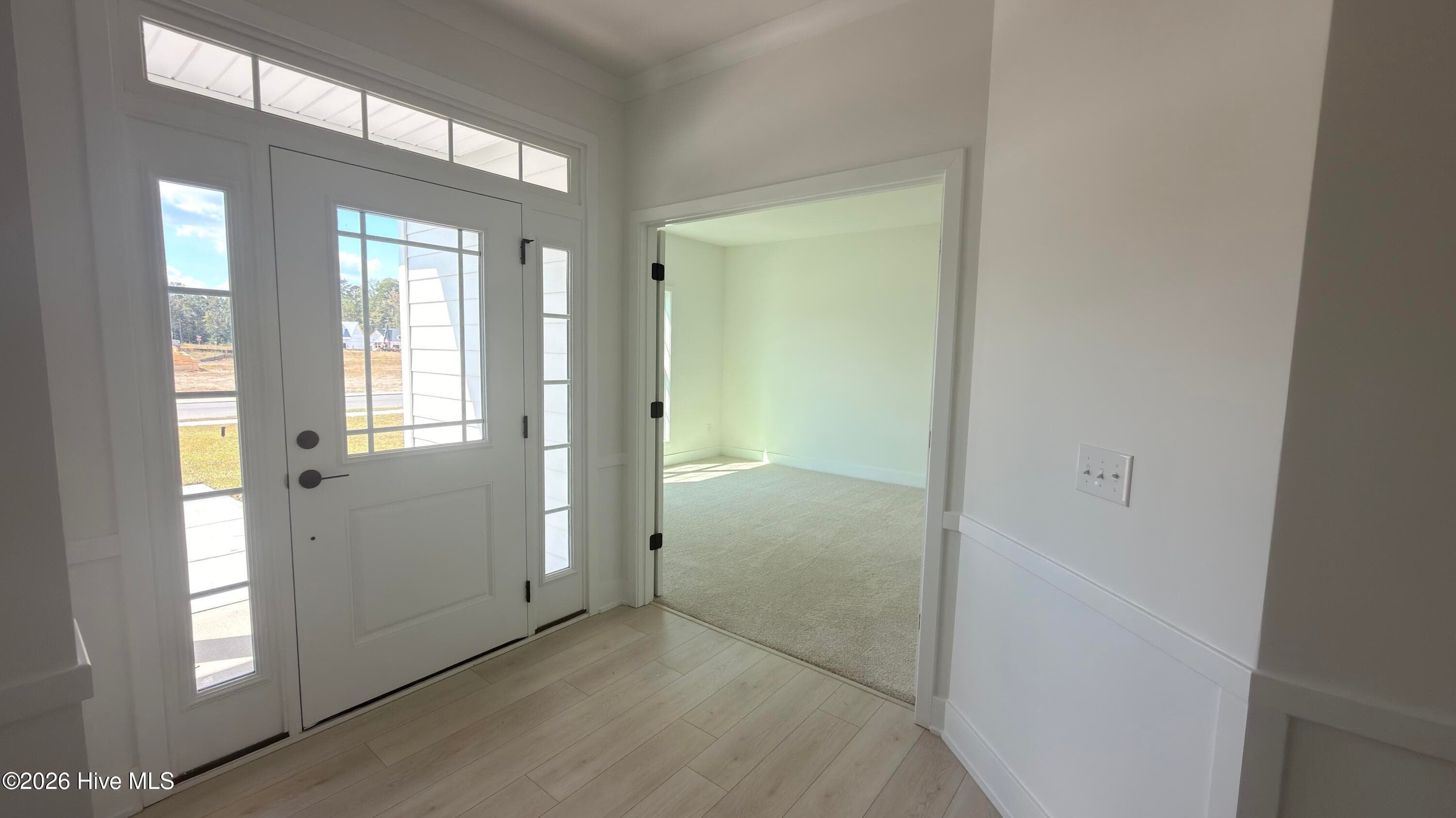 Foyer and bedroom 4/study - 2129 Sandbrook Loop, Leland, NC 28451
