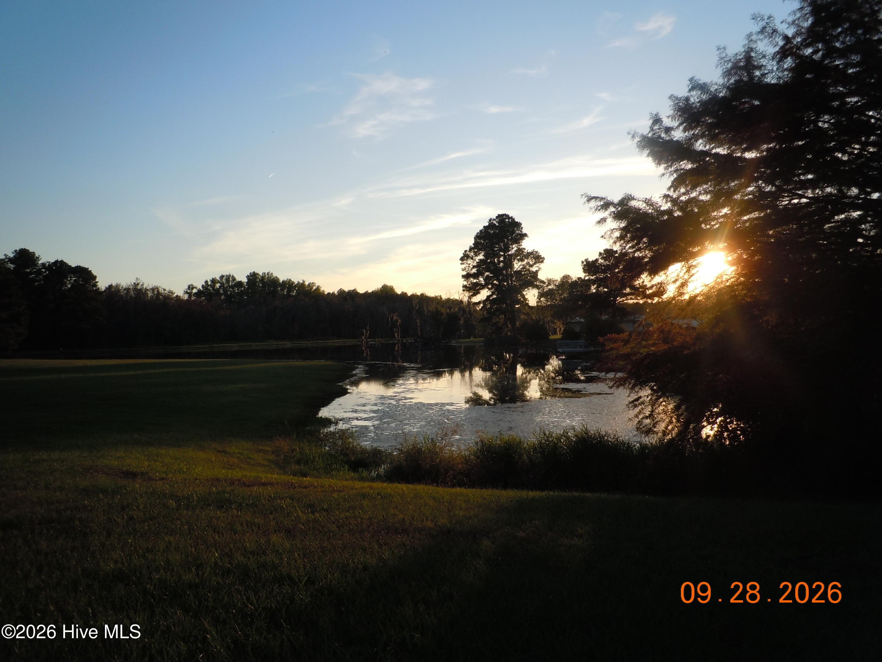 Back view of lot - 31 Near 57 Lake Tabor Drive, Tabor City, NC 28463
