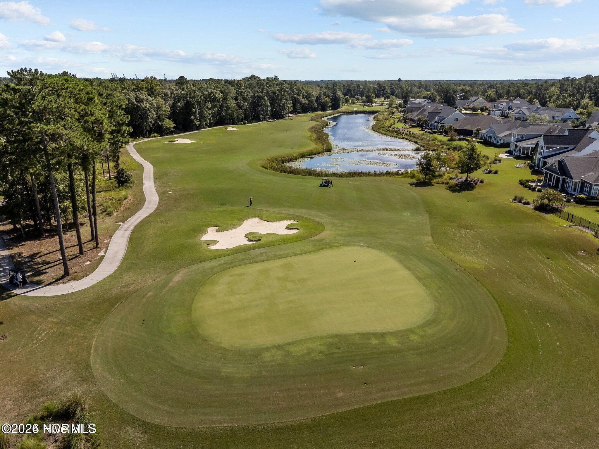 Golf Course Aerial - 8110 Manassas Lake Lane, Leland, NC 28451
