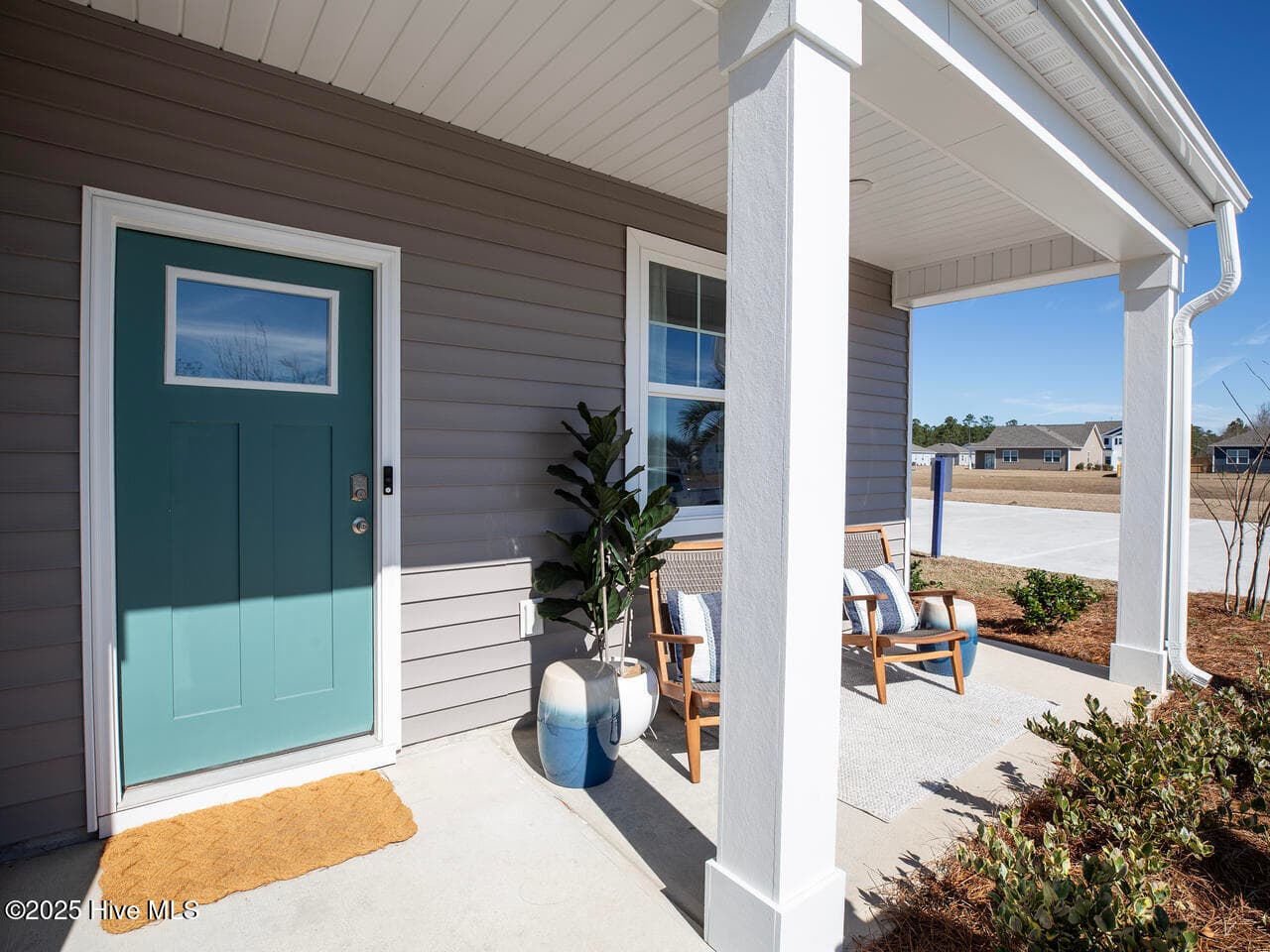 front porch elevation - 650 Forecastle Lane Lot 98, Jacksonville, NC 28546