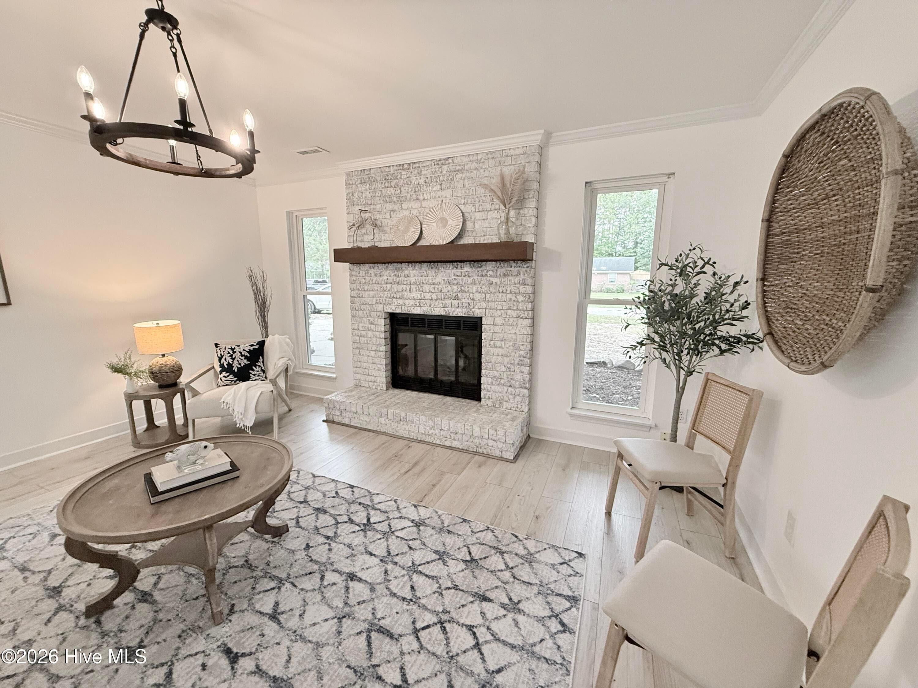 Plenty of room for lots of different furniture configurations - 1001 Hunting Ridge Road, Wilmington, NC 28412