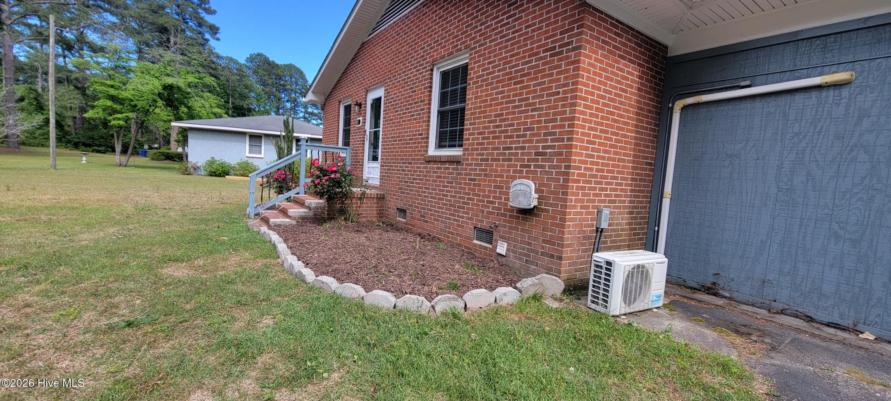 View of landscaping - 110 Landon Drive, Washington, NC 27889
