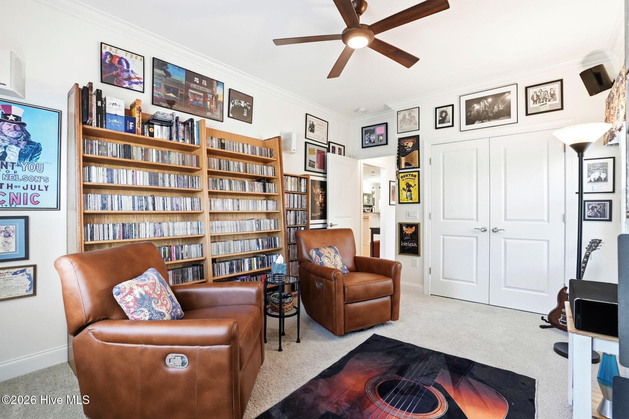 Bedroom set up as music room - 3710 Friendly Orange Court NE, Leland, NC 28451