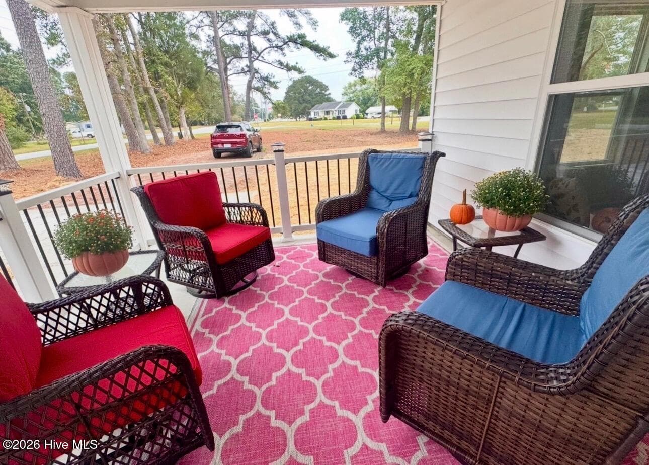 FRONT COVERED PORCH - 1874 Slatestone Road, Washington, NC 27889