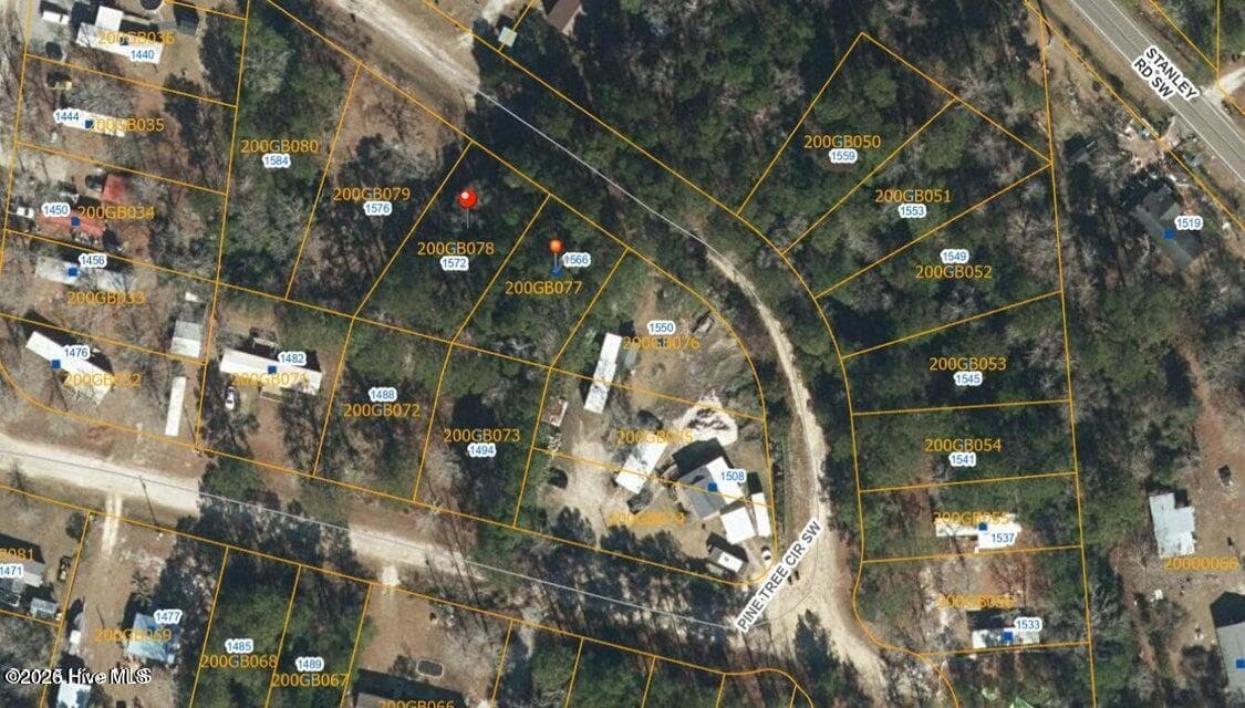 Residential Lot at 1566-1572 77 & 78 Pine Tree Circle SW, Supply, NC 28462