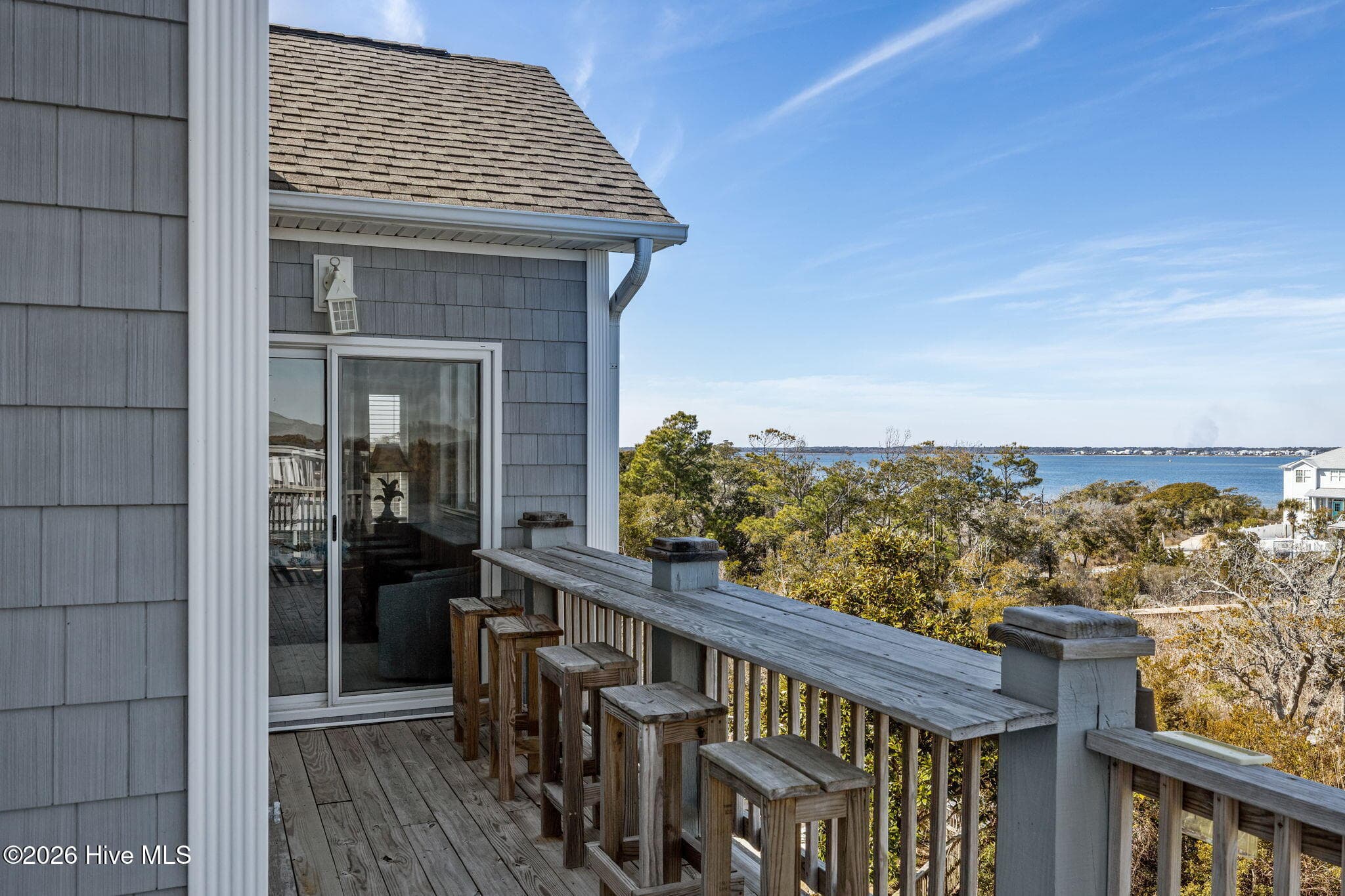 Top Deck Views of Bogue Sound - 4204 Emerald Drive, Emerald Isle, NC 28594