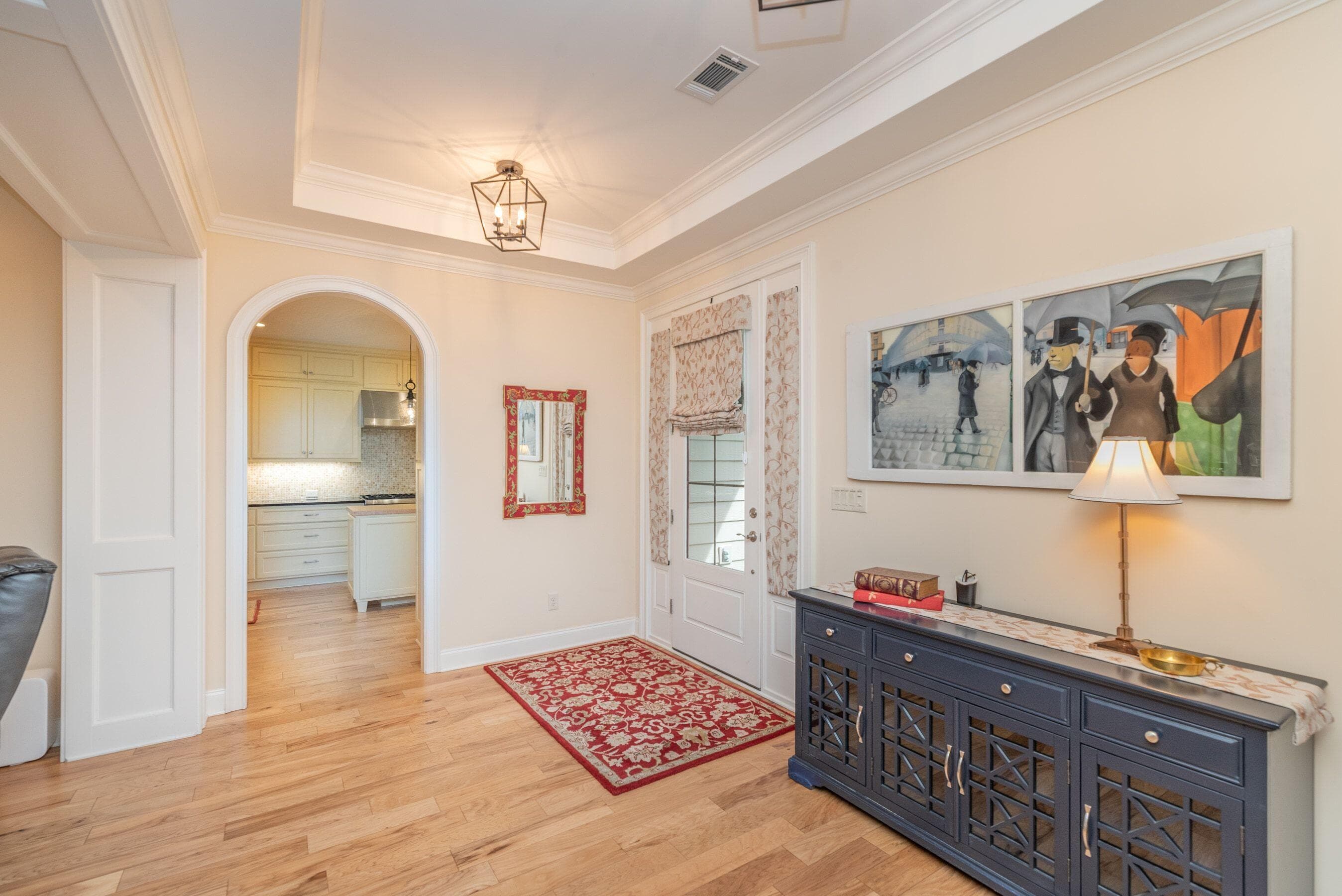 Foyer looking into kitchen - 207 Quiet Oak Court, Aiken, SC 29803