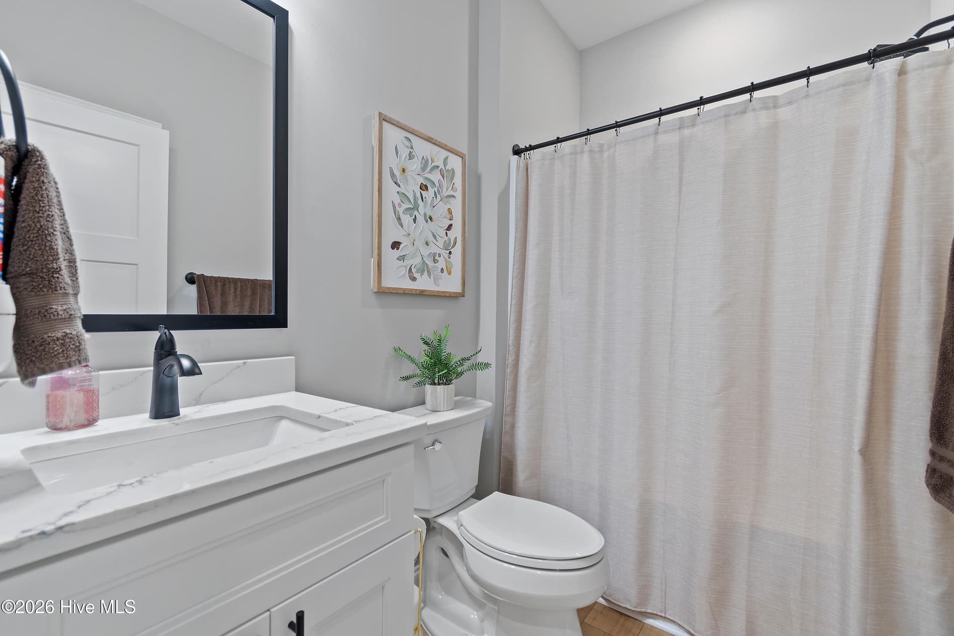 Bathroom #2 is right off of the kitchen - 299 Boundaryline Drive NW, Calabash, NC 28467