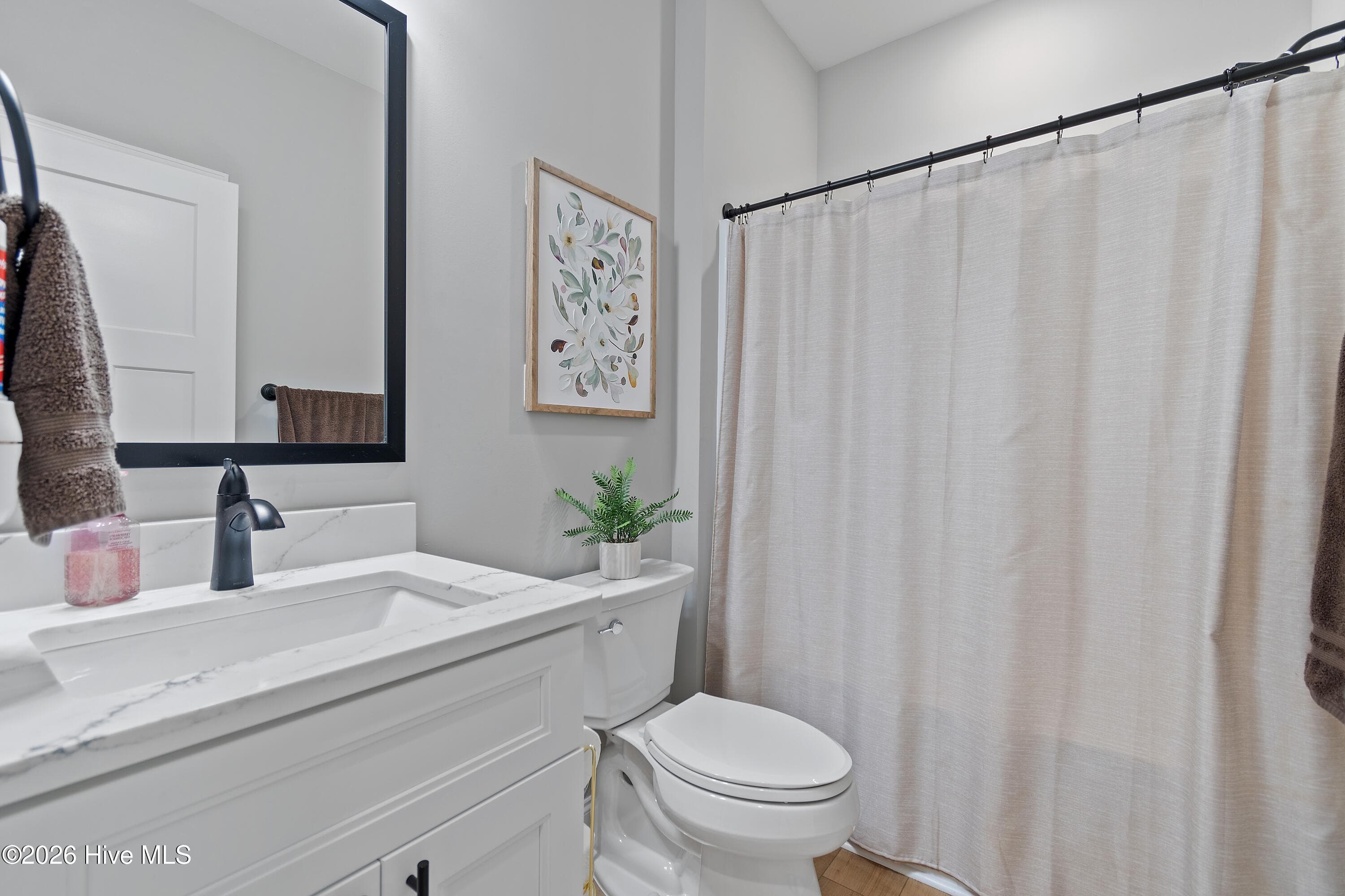 Bathroom #2 is right off of the kitchen - 299 Boundaryline Drive NW, Calabash, NC 28467
