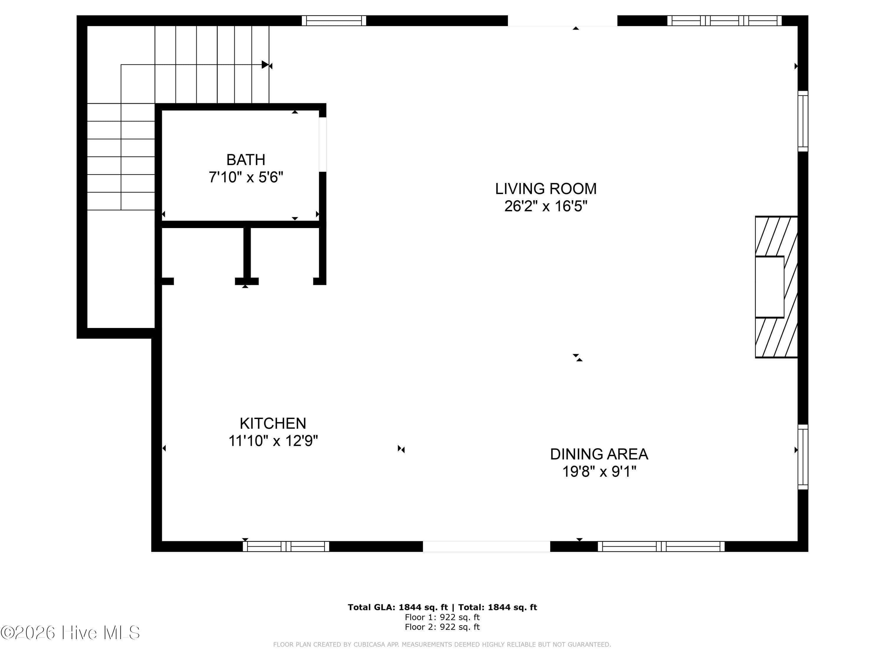 Top Floor Layout - 5415 Cedar Tree Lane, Emerald Isle, NC 28594