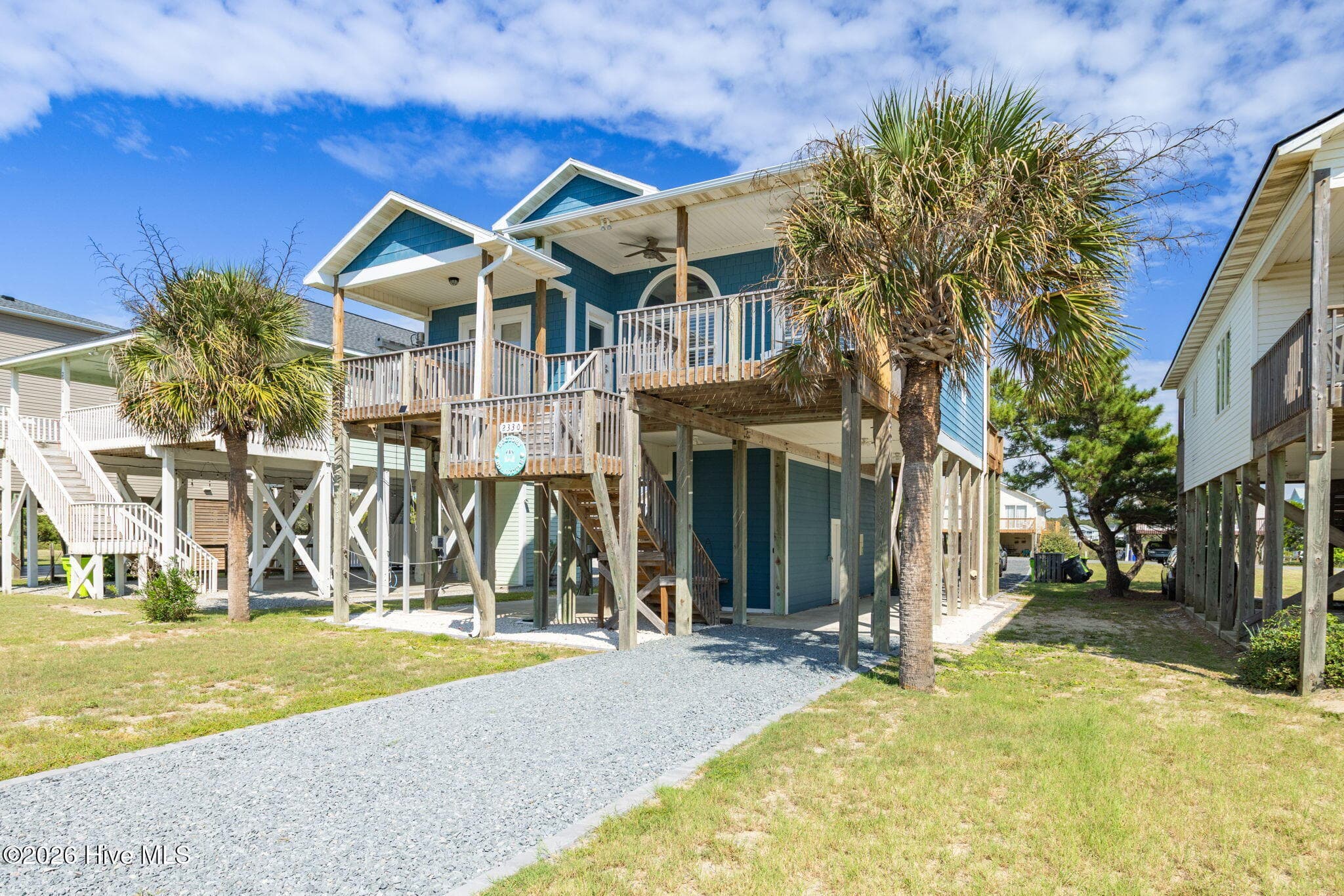 Exterior side view - 2330 W Beach Drive, Oak Island, NC 28465