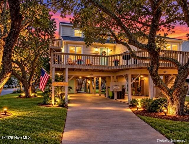 YOur oasis under the oaks ! - 301 Bay Circle, North Topsail Beach, NC 28460