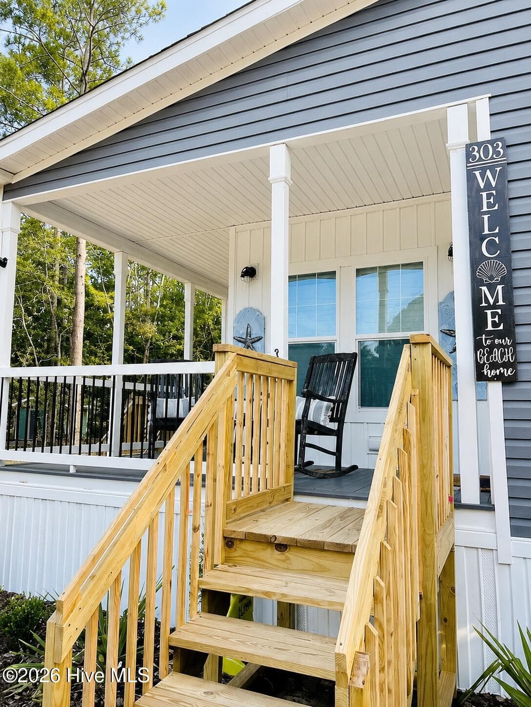 Manufactured Home at 303 Live Oak Drive, Sunset Beach, NC 28468, photo 3 of 33