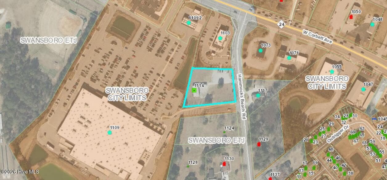 Commercial Sale at 1114 W Hammock Beach Road, Swansboro, NC 28584, photo 2 of 13