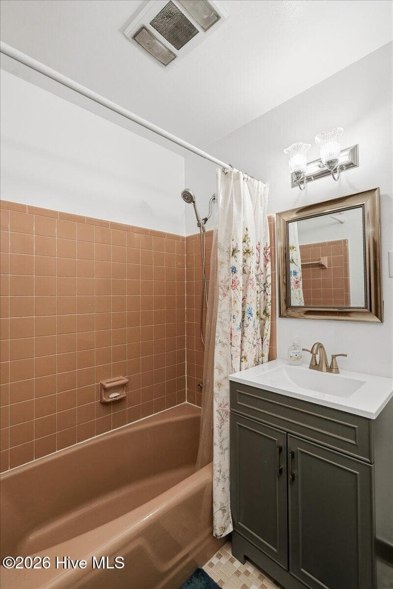 This pink tile is on pointe - 1912 Coulter Drive, North Augusta, SC 29841