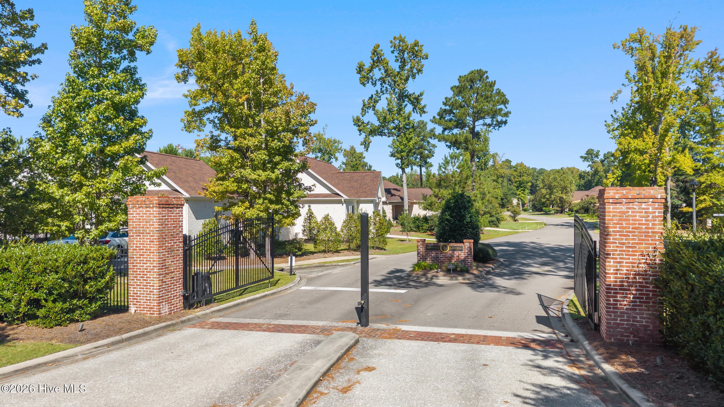 Gated entrance - 615 Jenoa Drive, Castle Hayne, NC 28429