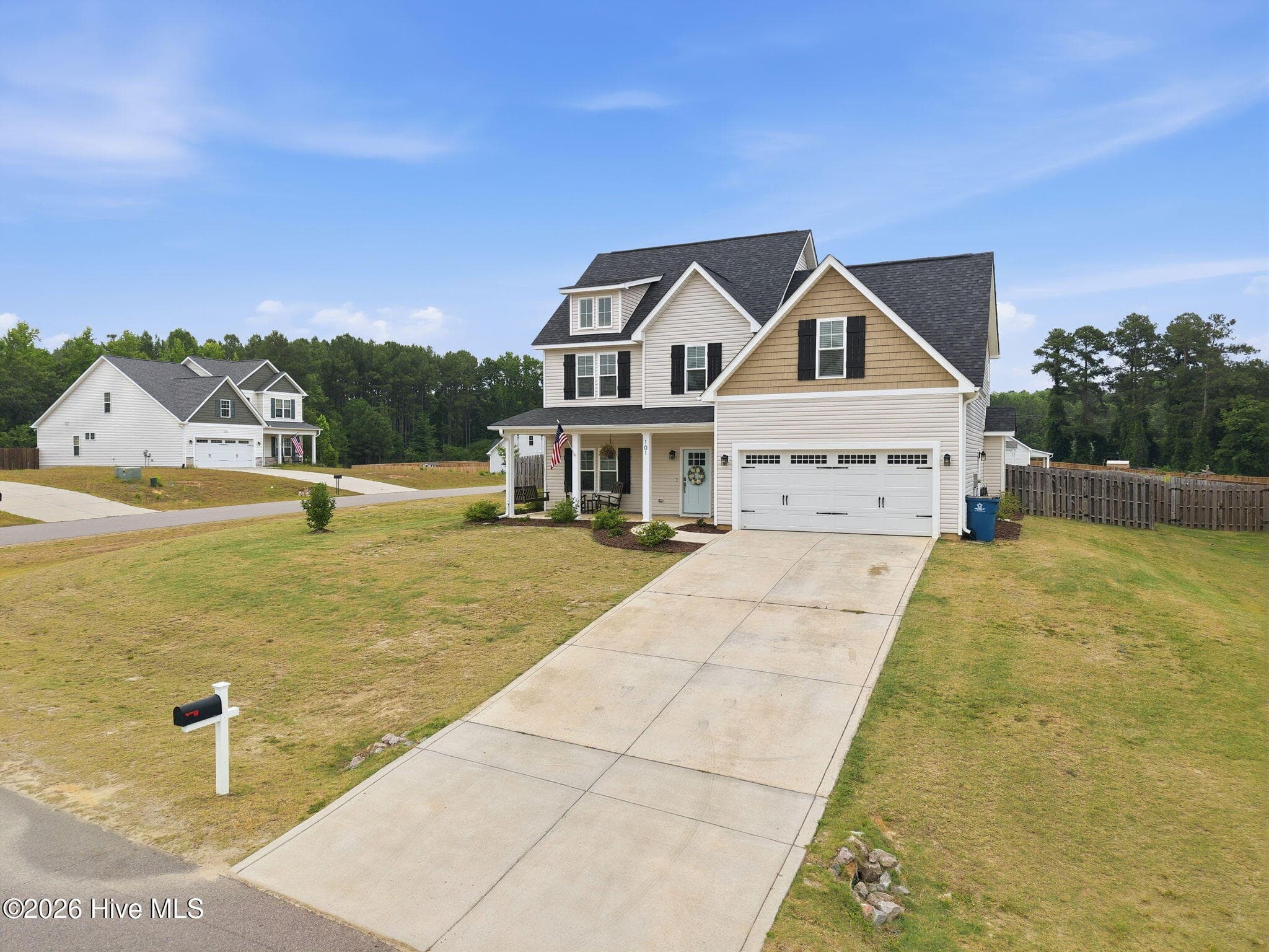 Extra long park pad - 101 Woodford Lane, Vass, NC 28394