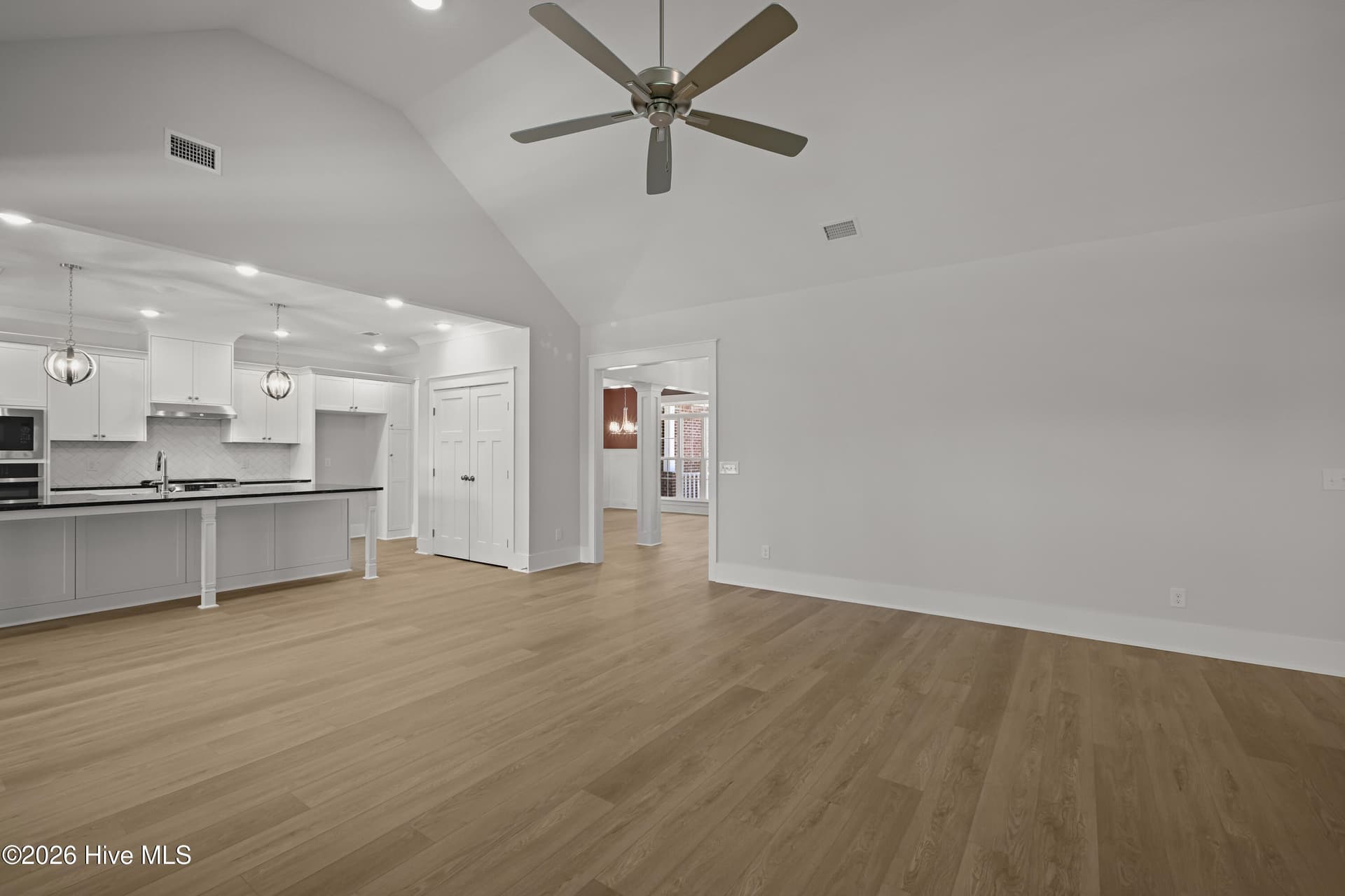 Durable click flooring in the main living areas - 1096 Bellingham Drive, Beech Island, SC 29842