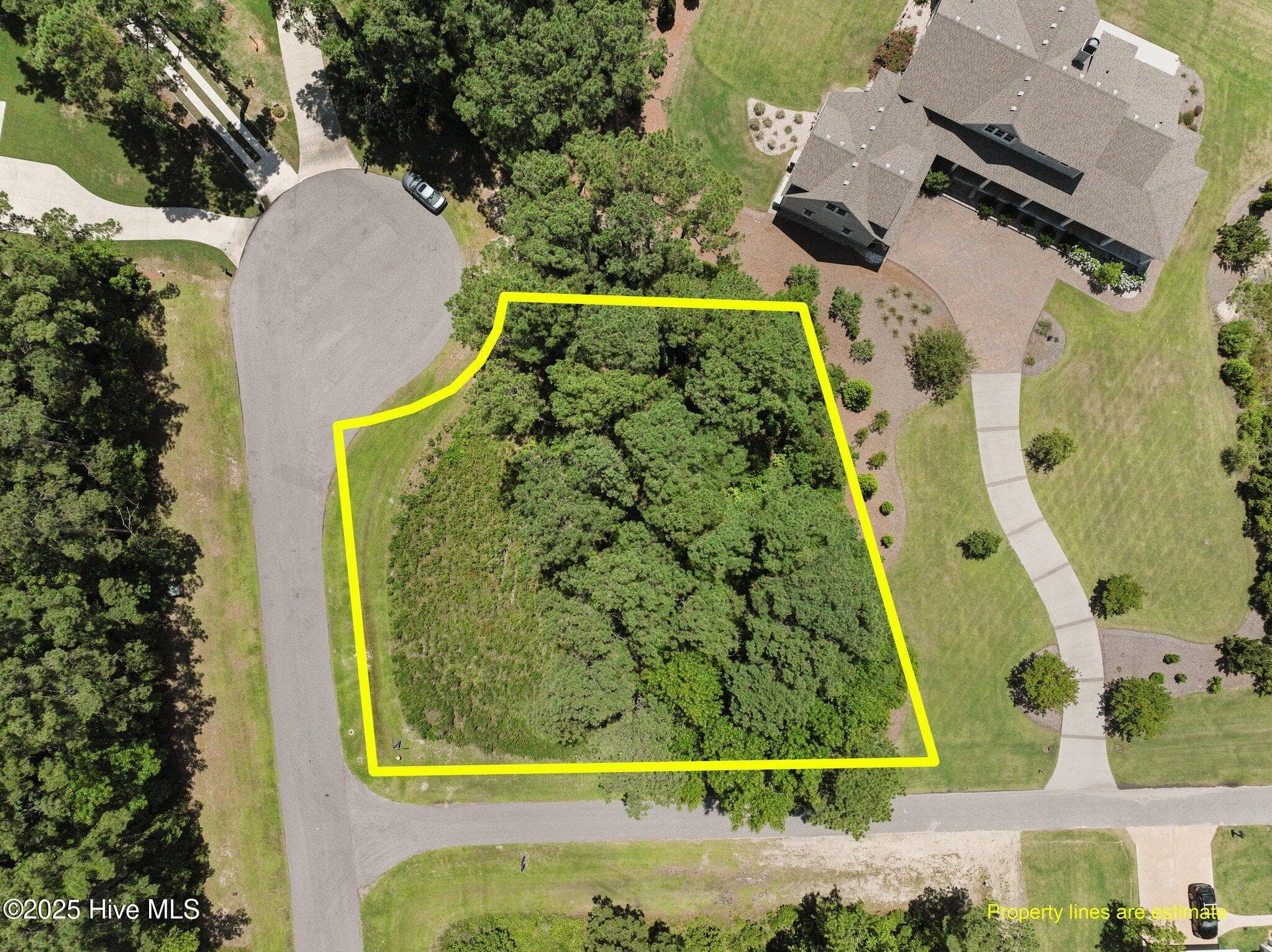 Approximate Lot Lines - 101 135 Captains Way, Powells Point, NC 27966