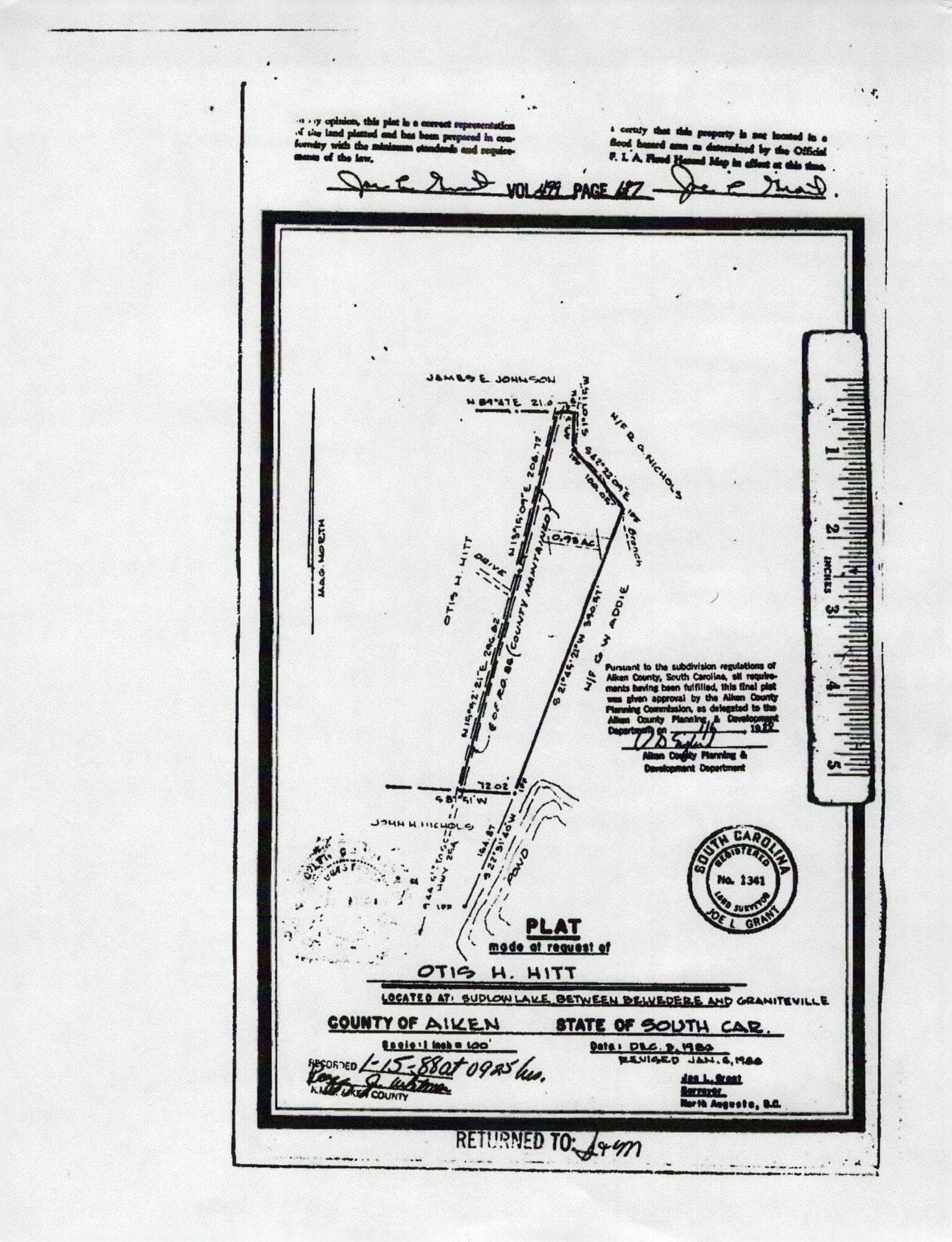 Residential Lot at 000 Sudlow Lane, Graniteville, SC 29829, photo 3 of 4