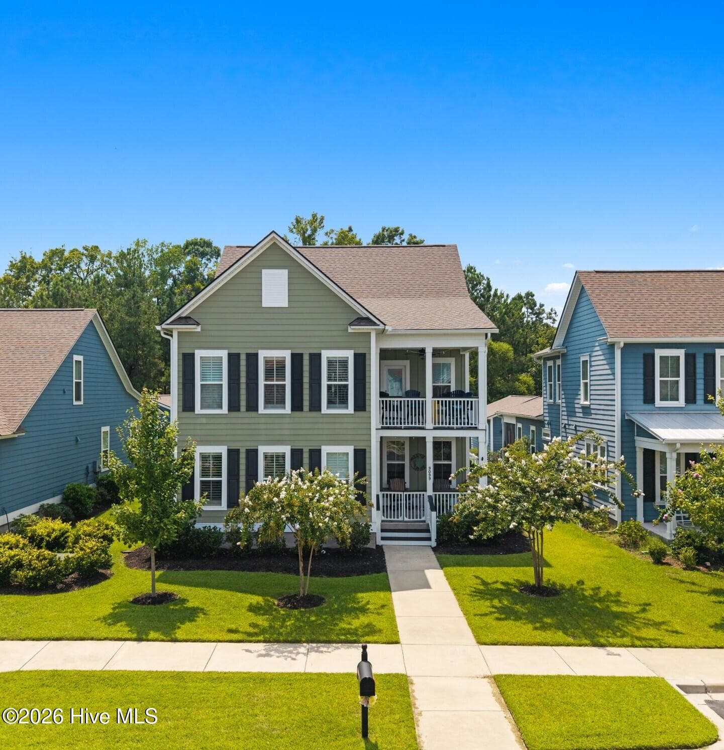 Check out those porches! - 9099 Village Lake Drive SW, Calabash, NC 28467