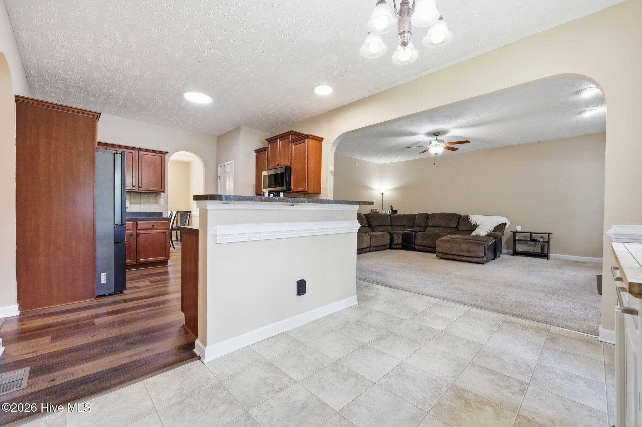 BREAKFAST NOOK TO LIVING - 174 Revere Way, Cameron, NC 28326