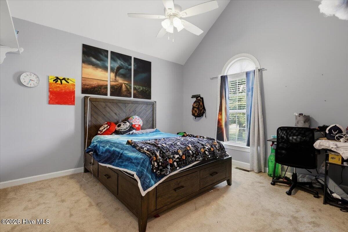 Front bedroom 1 - 105 Pointe Drive, La Grange, NC 28551