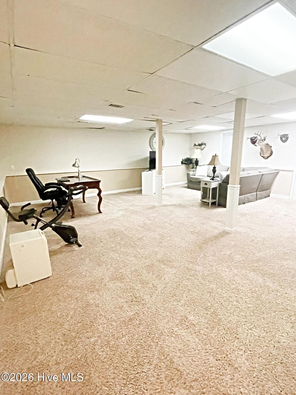 Basement is heated and aired with 1/2 bath and a storage area. - 4626 Woodbridge Court, Evans, GA 30809