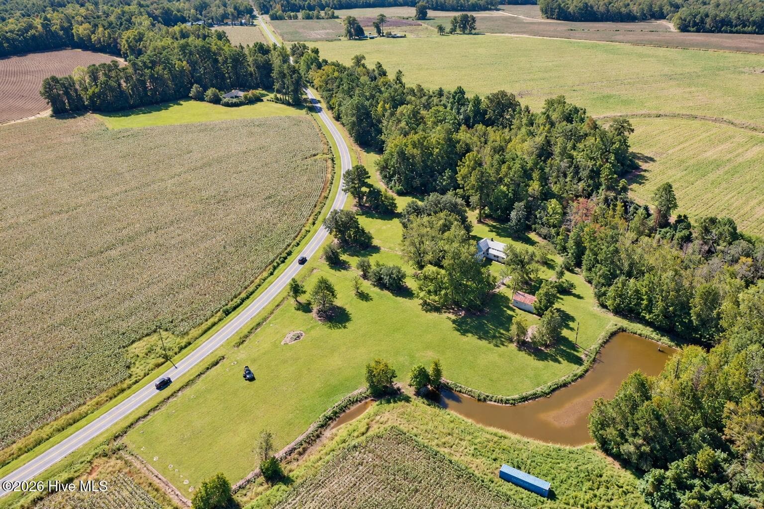 Looking towards S. Elwell Ferry Rd - 436 Doctor Robinson Road, Bladenboro, NC 28320
