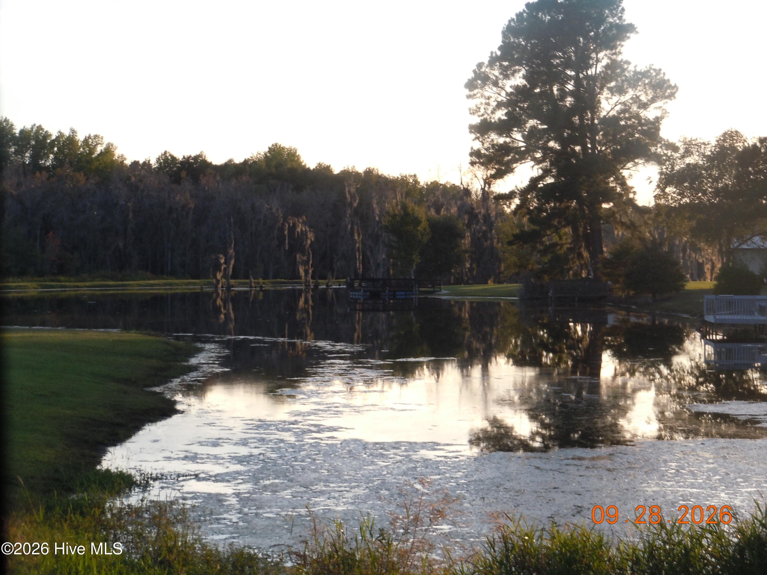 Back view of lot - 31 Near 57 Lake Tabor Drive, Tabor City, NC 28463