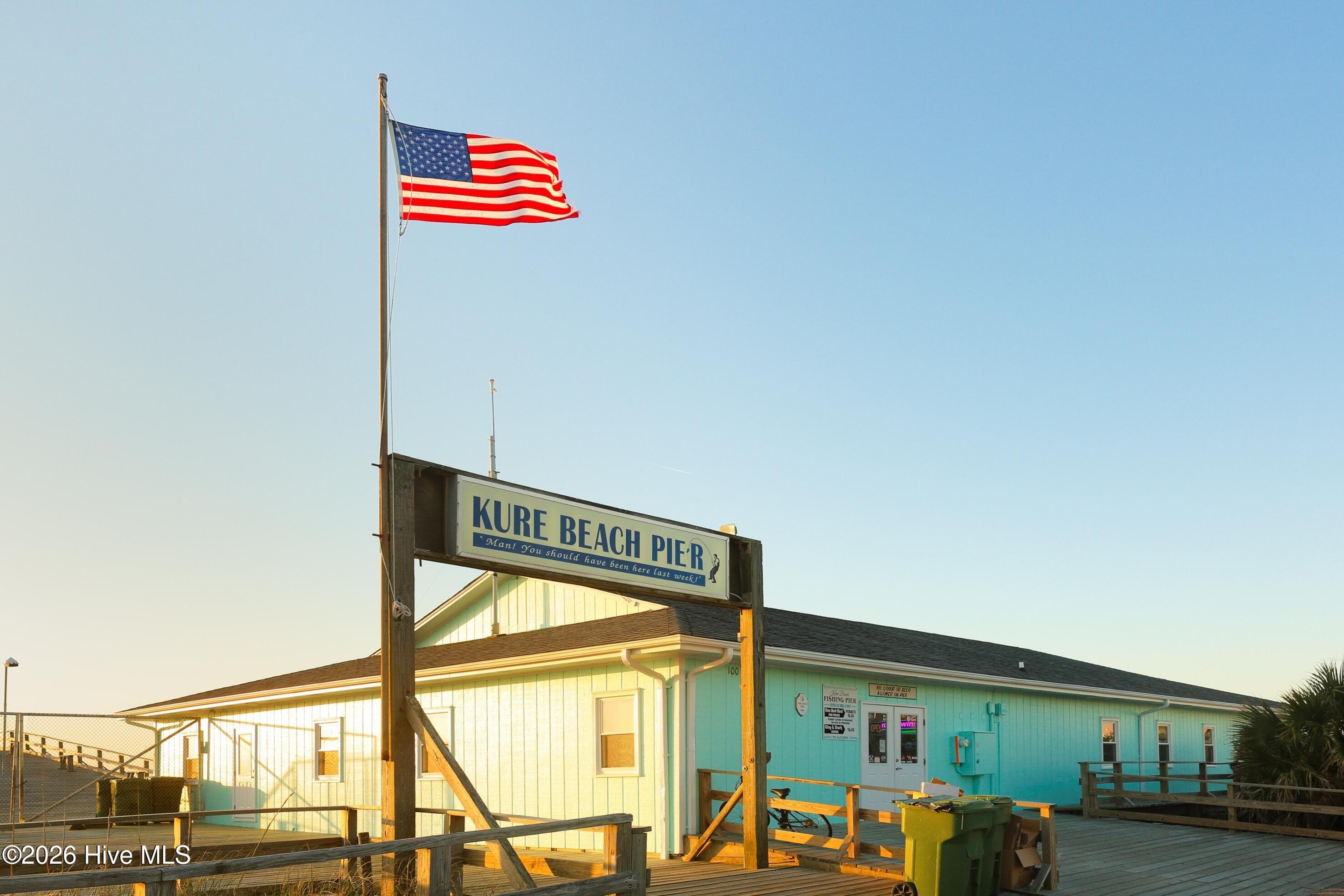 Kure Beach Pier - 327 Fort Fisher Boulevard S, Kure Beach, NC 28449