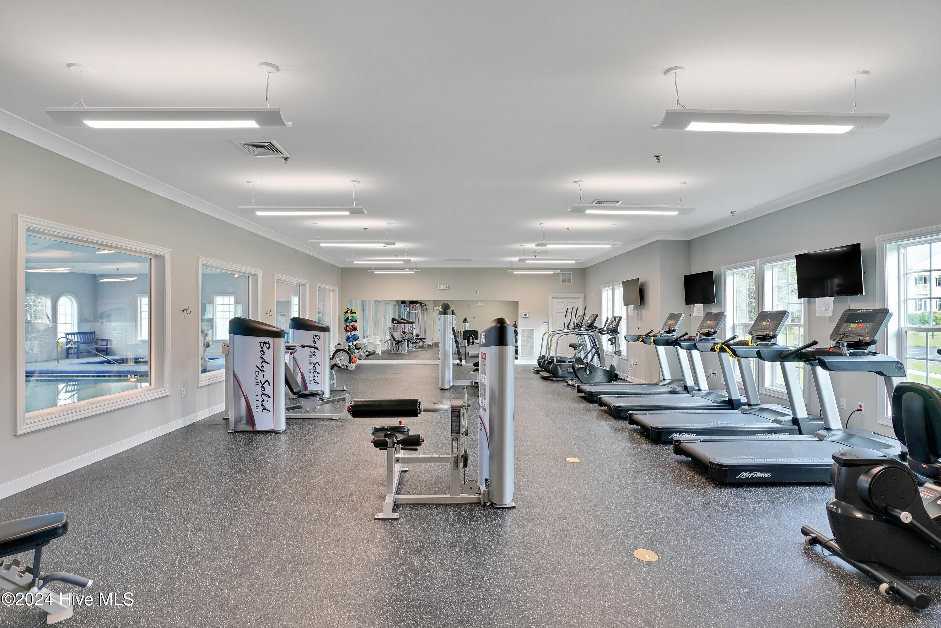 Indoor Gym - 2171 NW Wild Indigo Circle, Calabash, NC 28467
