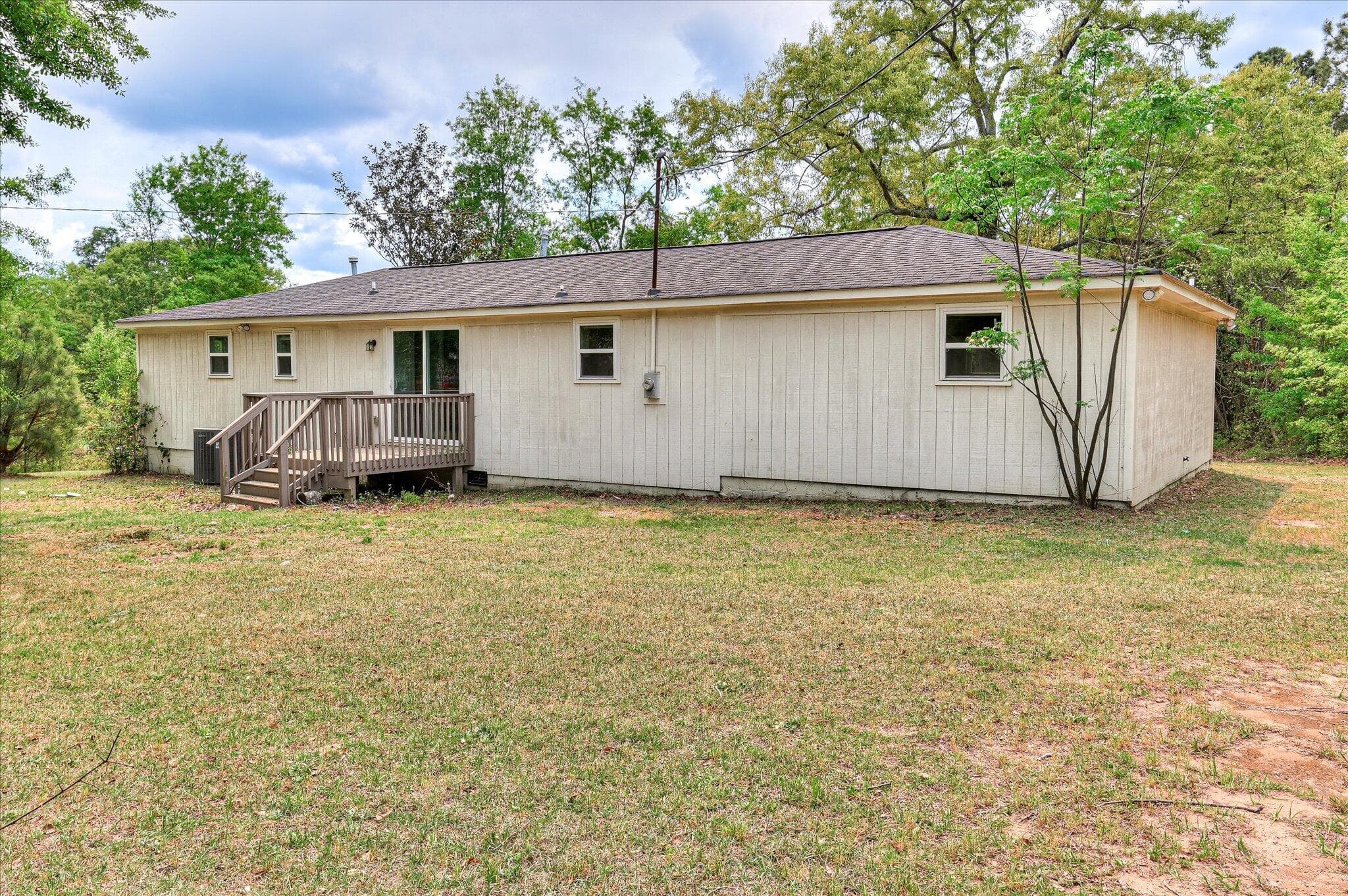 Large and spacious back yard! - 3616 Morgan Road, Hephzibah, GA 30815