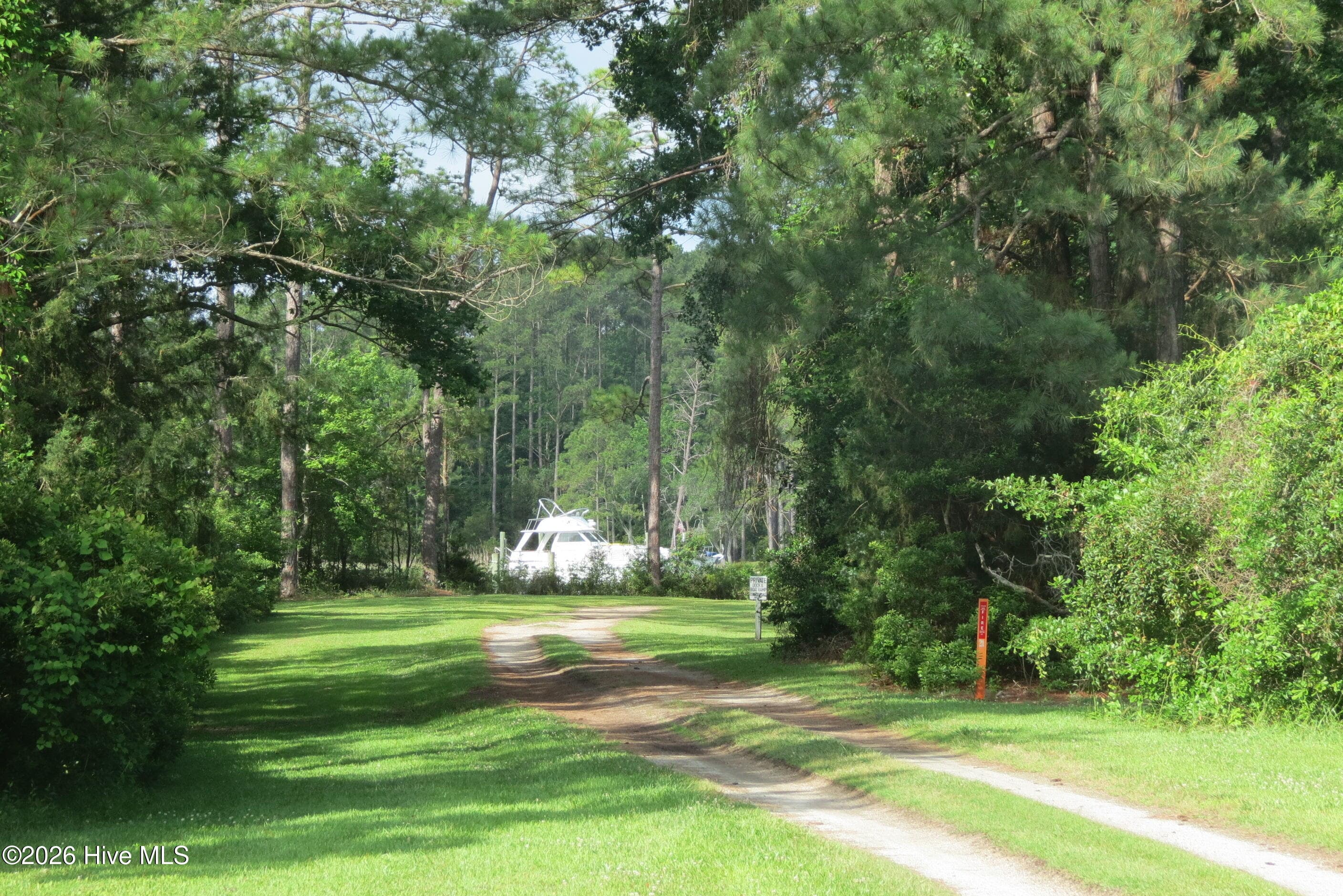 Drive to water access area - 20 19 Teal Road, Merritt, NC 28556