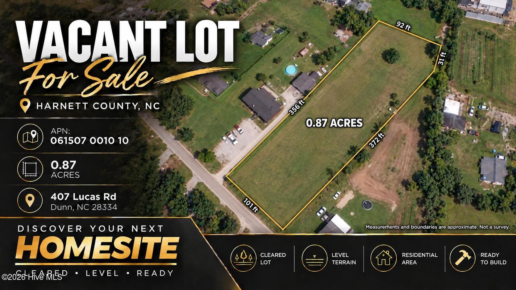 407 Lucas Road, Dunn, NC 28334
