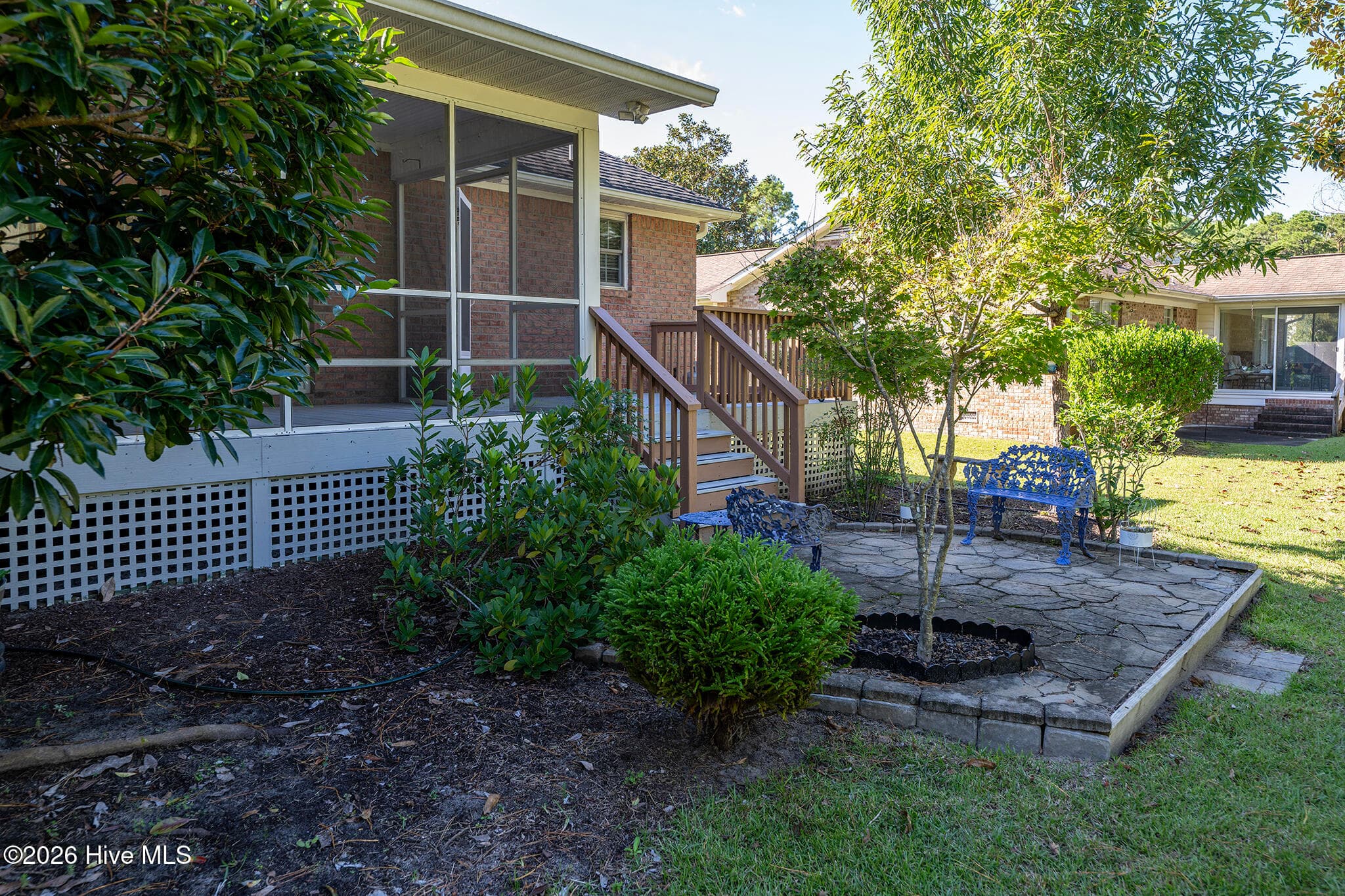 Back Patio - 5505 Blackbeard Lane, New Bern, NC 28560