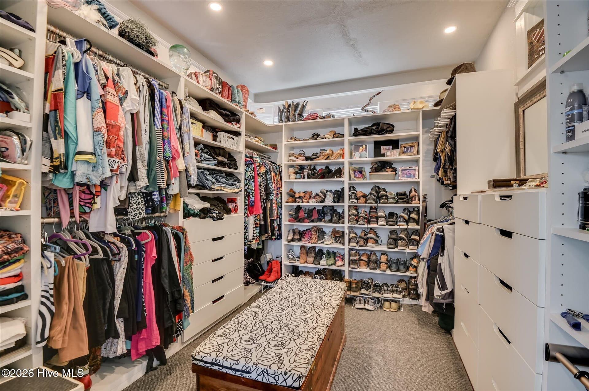 Large walk in with builtins in owner's suite - 1314 Glenn Avenue, Augusta, GA 30904