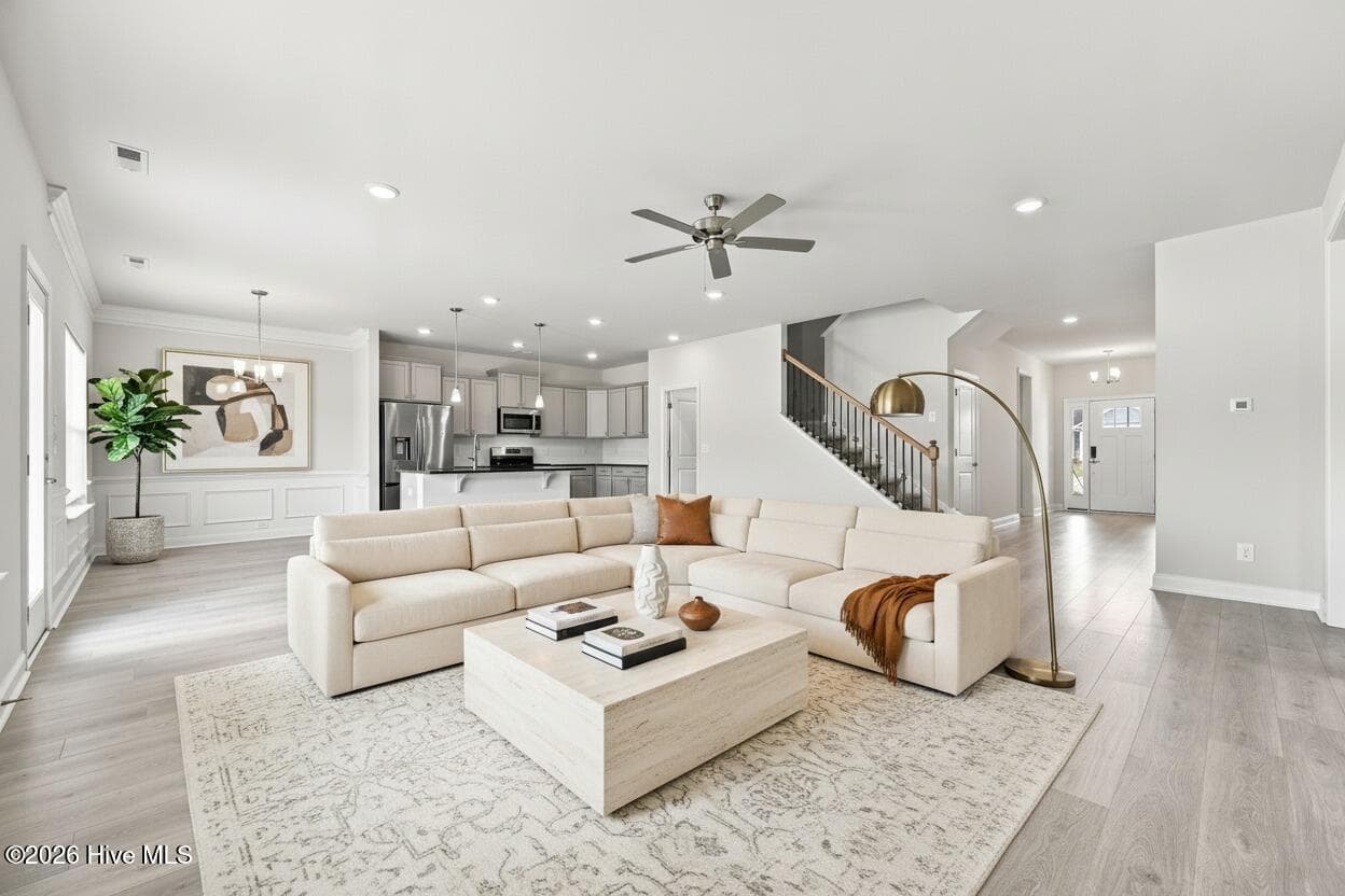 virtually staged - 2714 Eliana Lane, Winterville, NC 28590