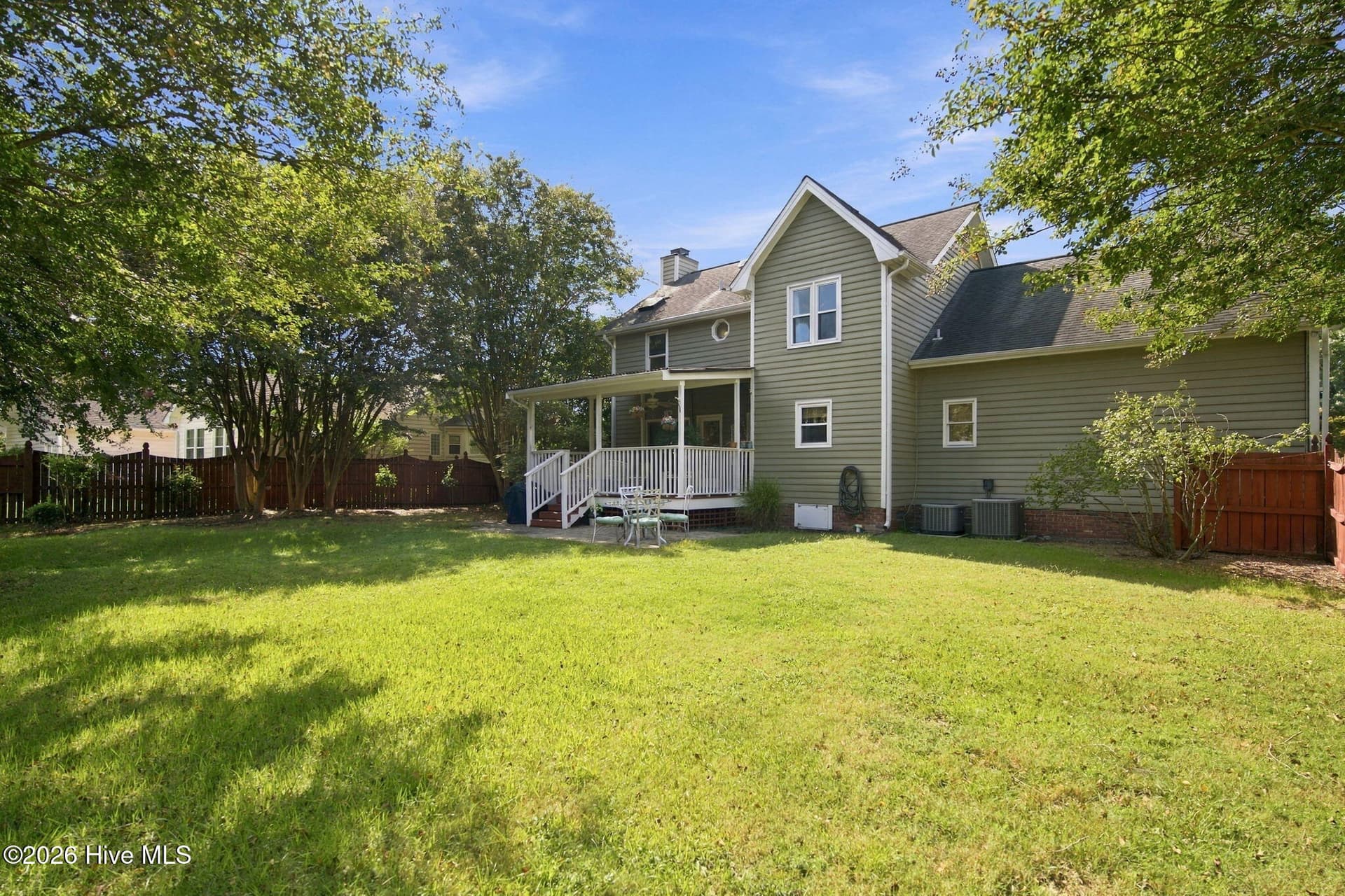 Back porch 3 - 3501 Kyle Court, Wilmington, NC 28409